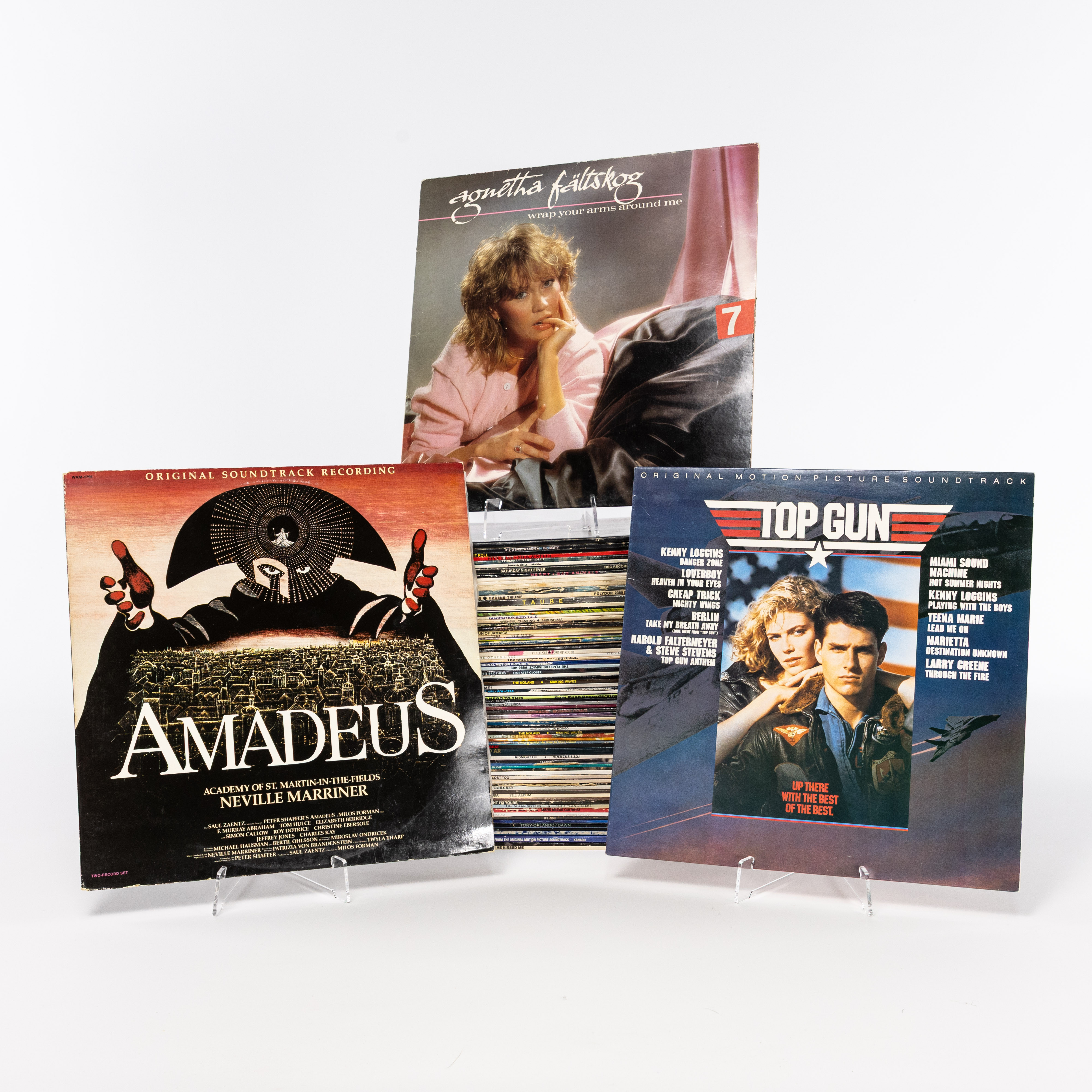 VINYLSKIVOR, 83 st, bl a Agnetha Fältskog.