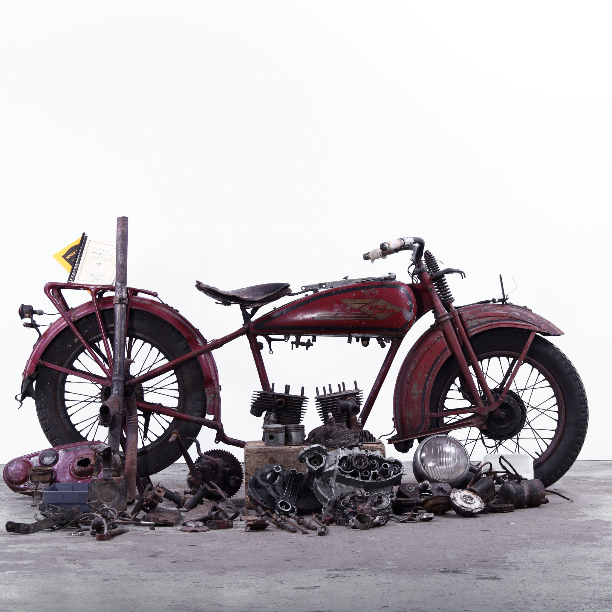 HARLEY-DAVIDSON, modell 29D, 1929, USA.