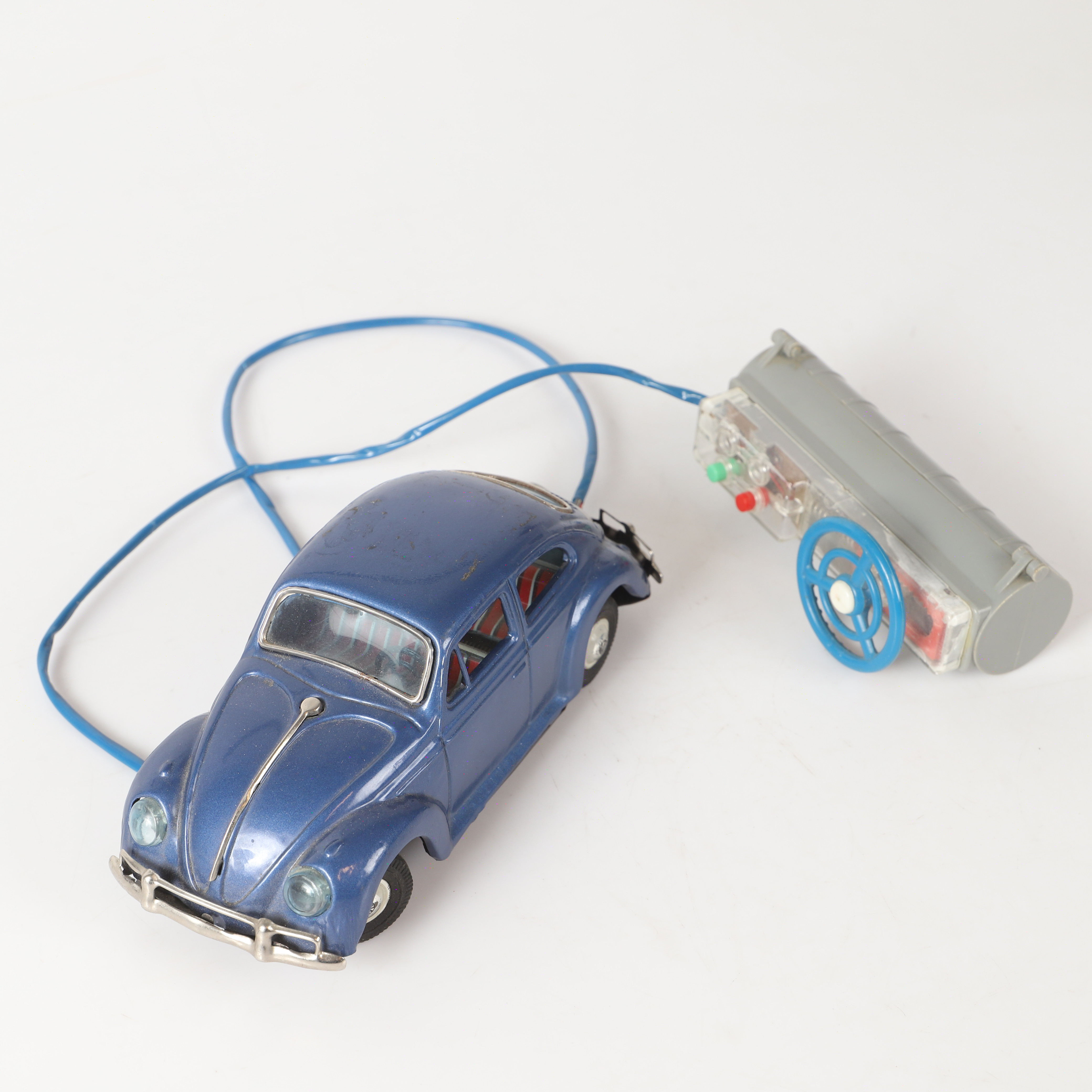 LEKSAKSBIL, Volkswagen Bubbla, plåt, Bandai, Japan.