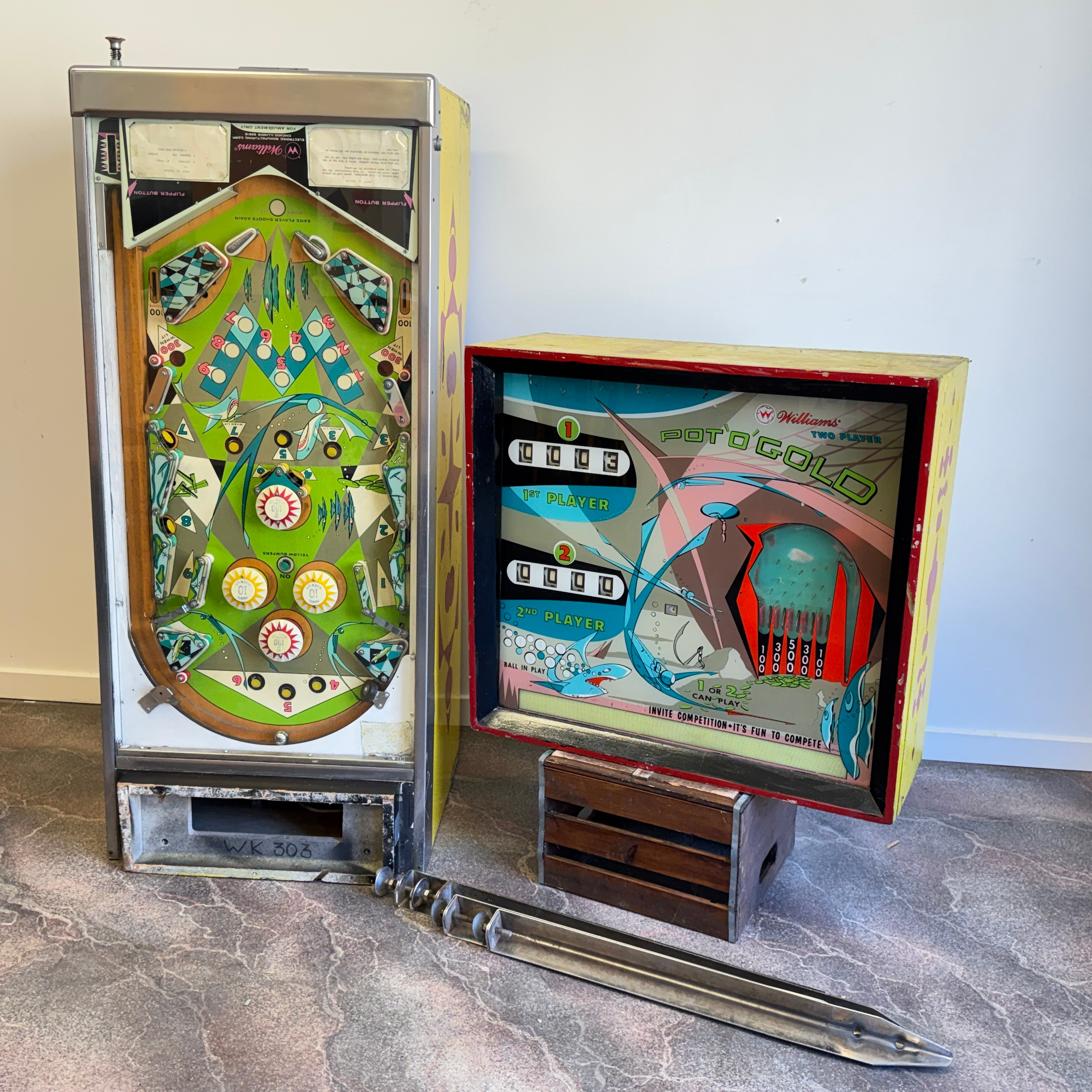 FLIPPERSPEL, POT 'O' GOLD, 1965, USA.