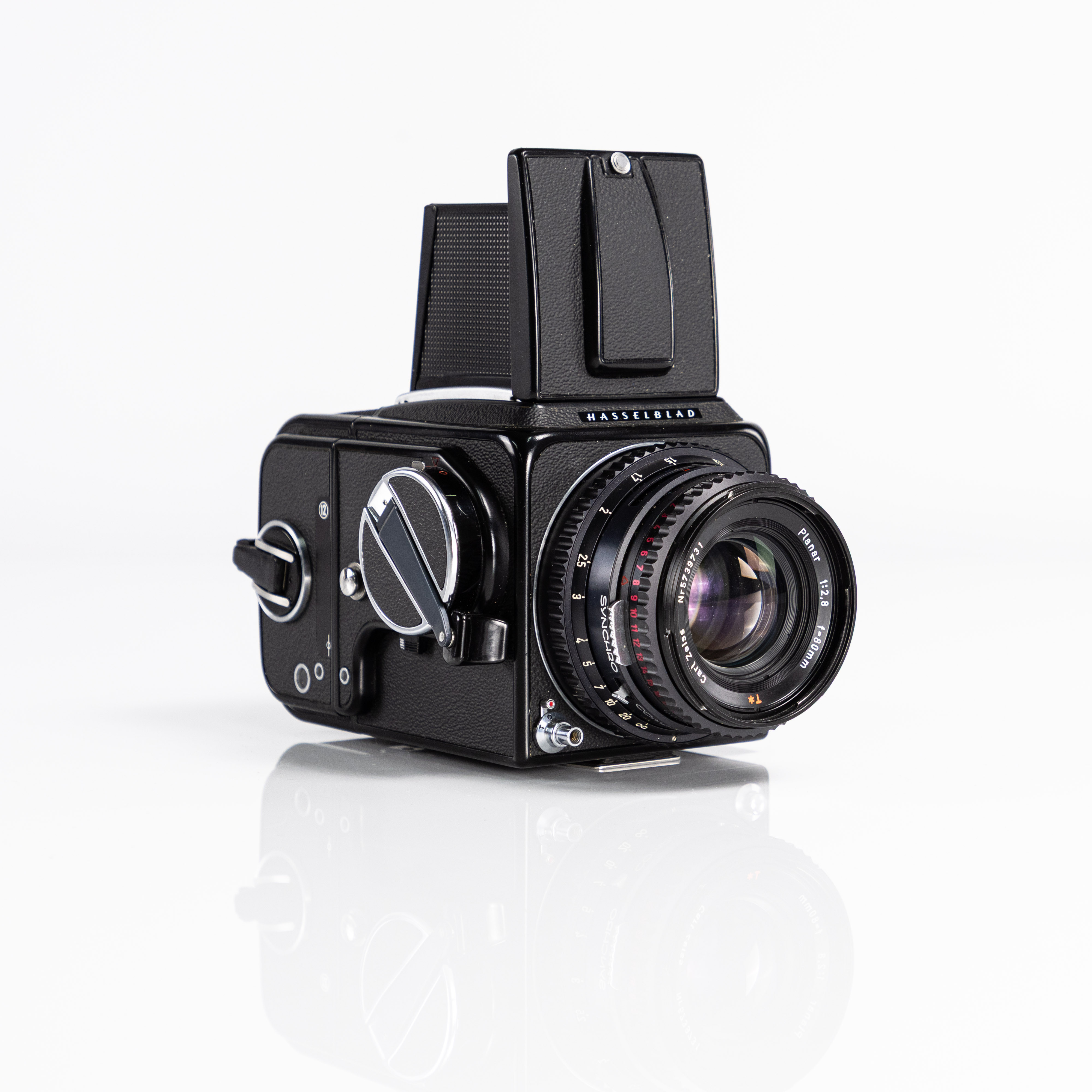 HASSELBLAD. 500 C/M, Planar 80 mm, 1974, Sverige.