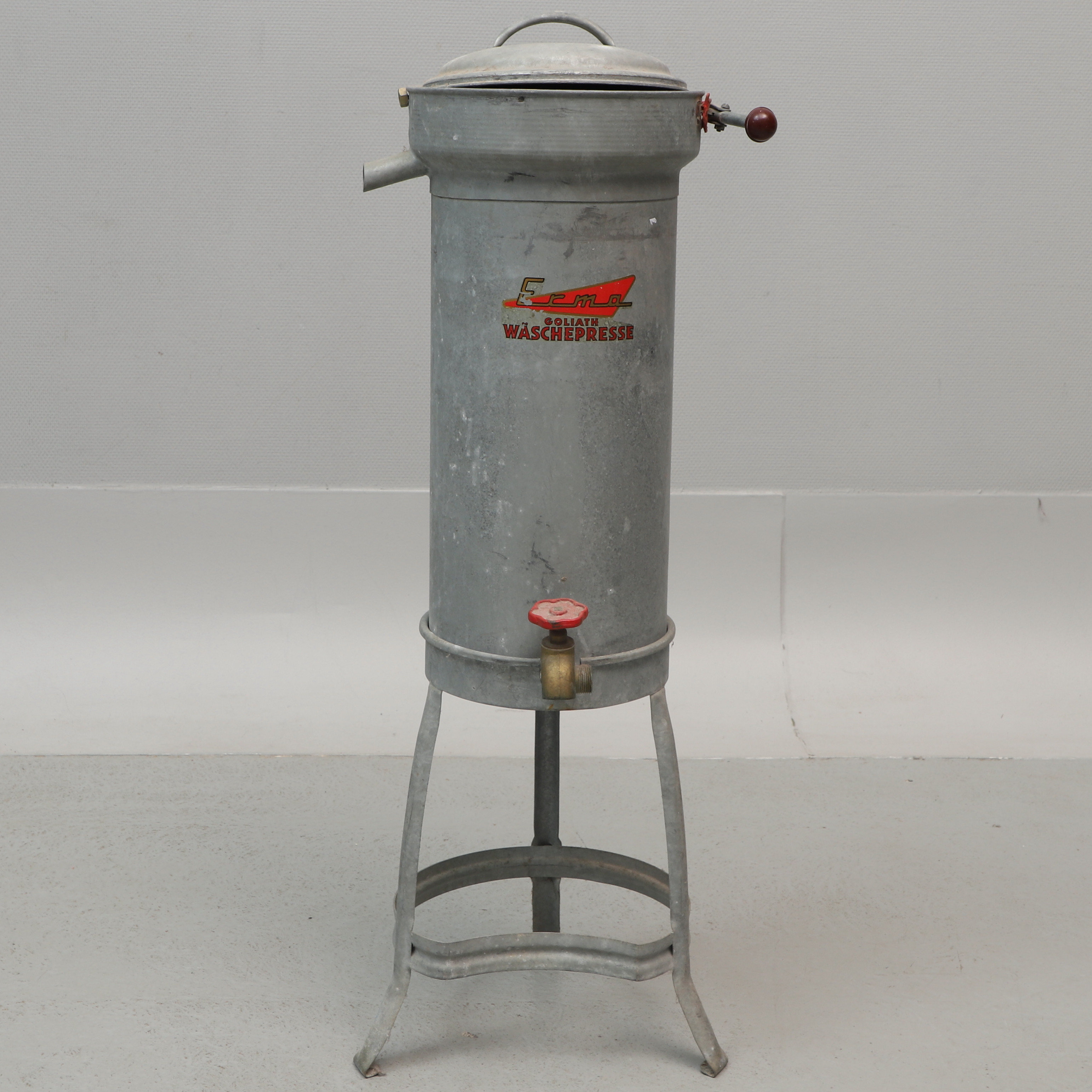 TORKPRESS, plåt, "Goliath", Erma, Tyskland, 1900-talets första hälft.