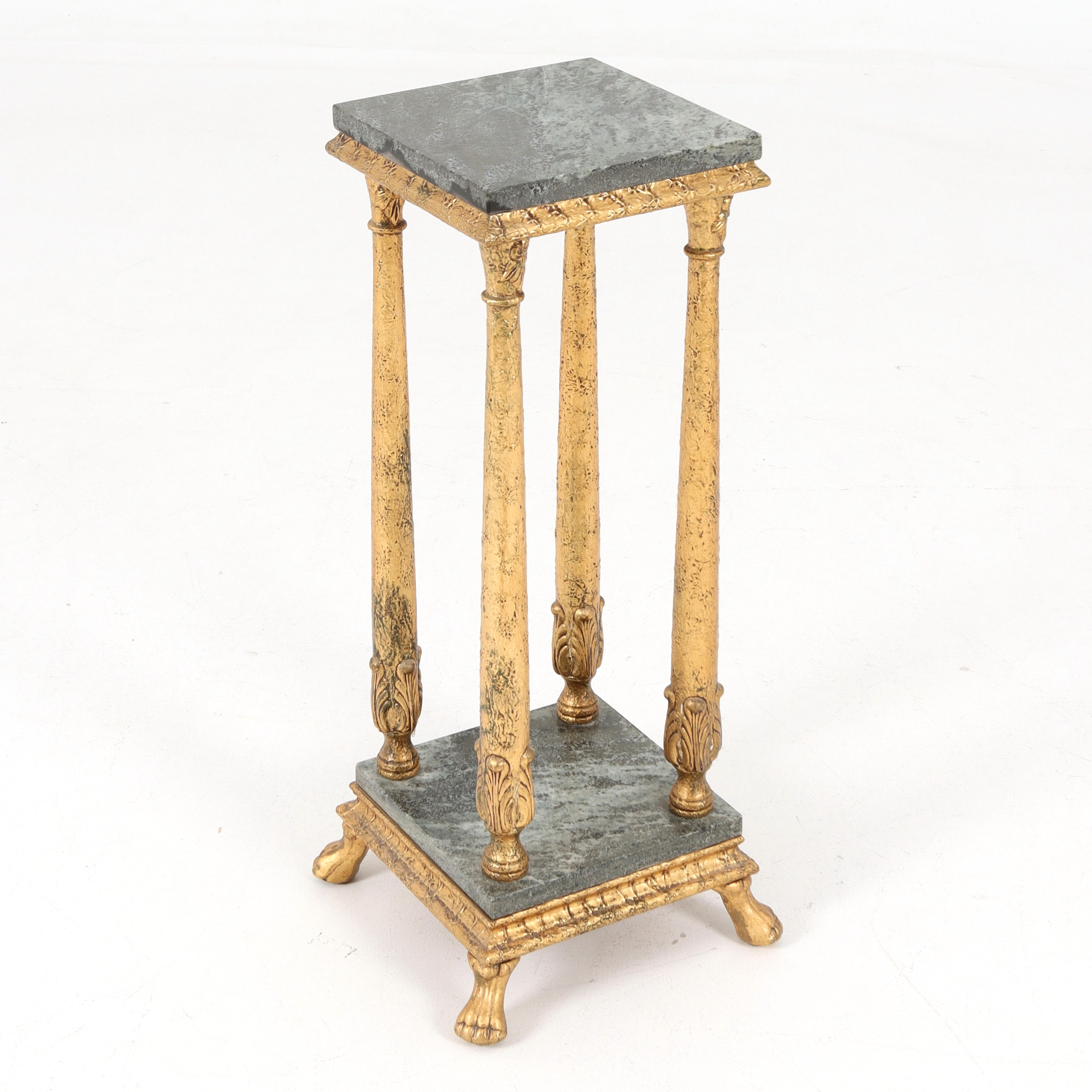 PIEDESTAL, med stenskiva, 1900-tal.