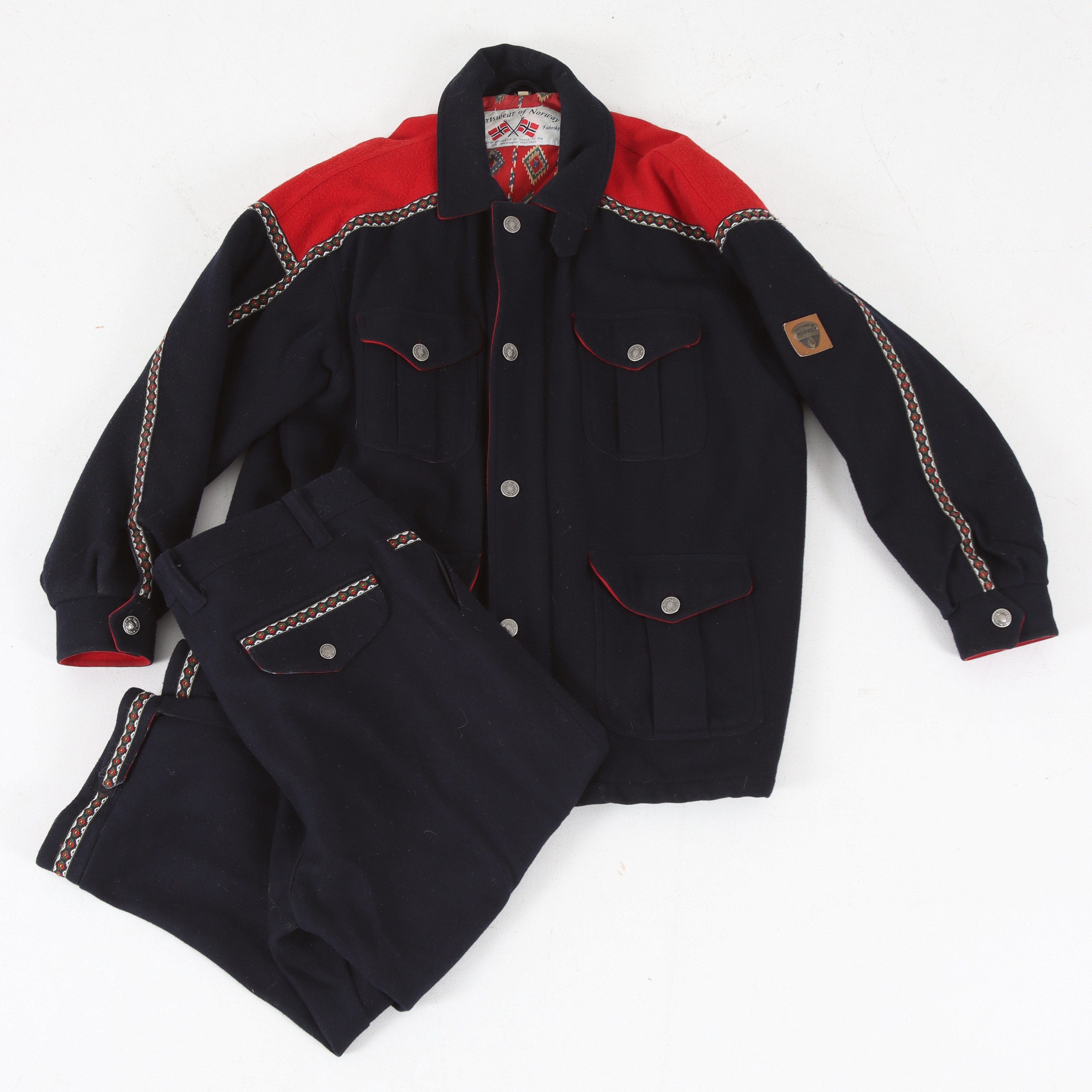 KOSTYM 2 delar, för vinterolympiaden i Lillehammer, Frislid, Norge 1994.