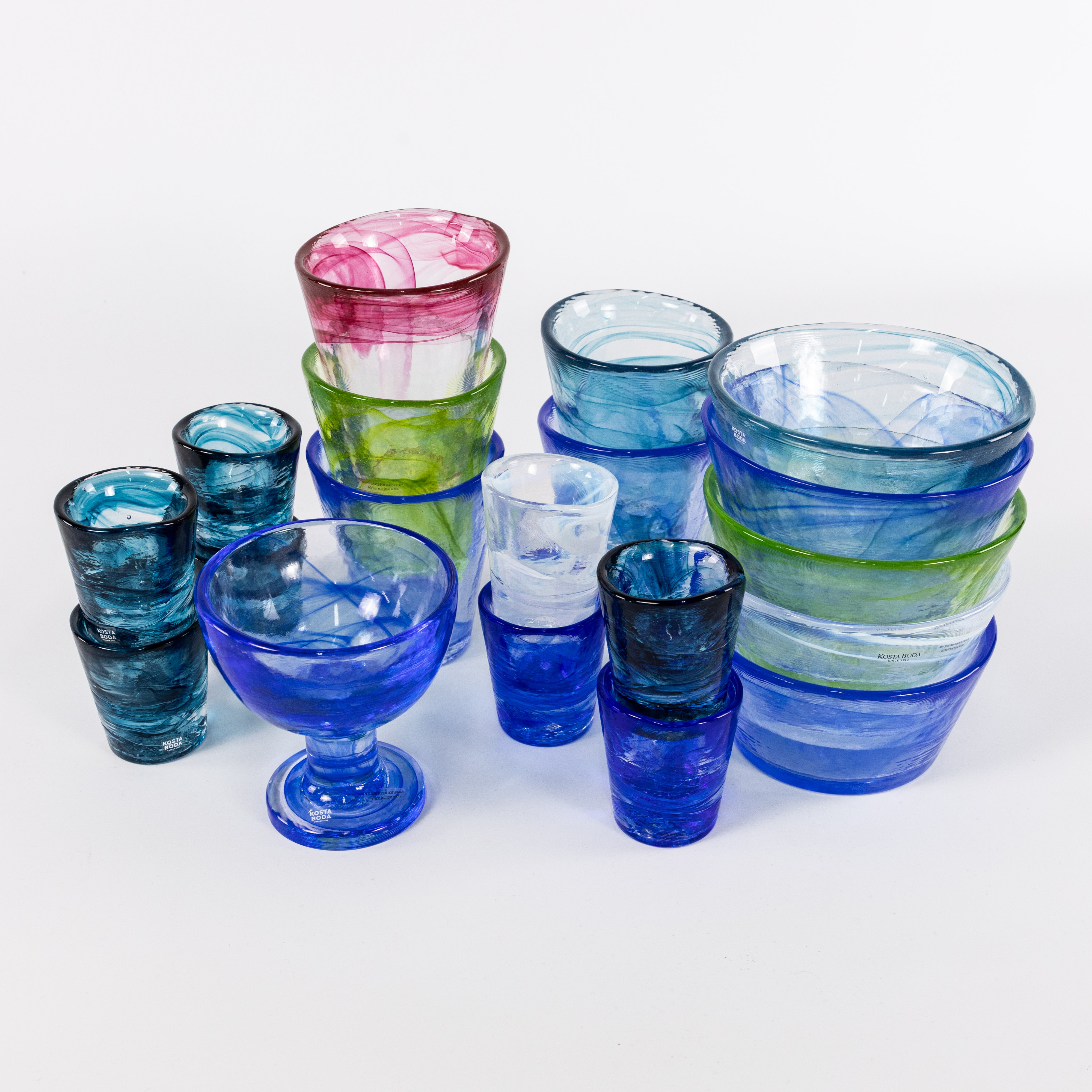 ULRICA HYDMAN-VALLIEN, servidelar, 19 st, "Mine", Kosta Boda.