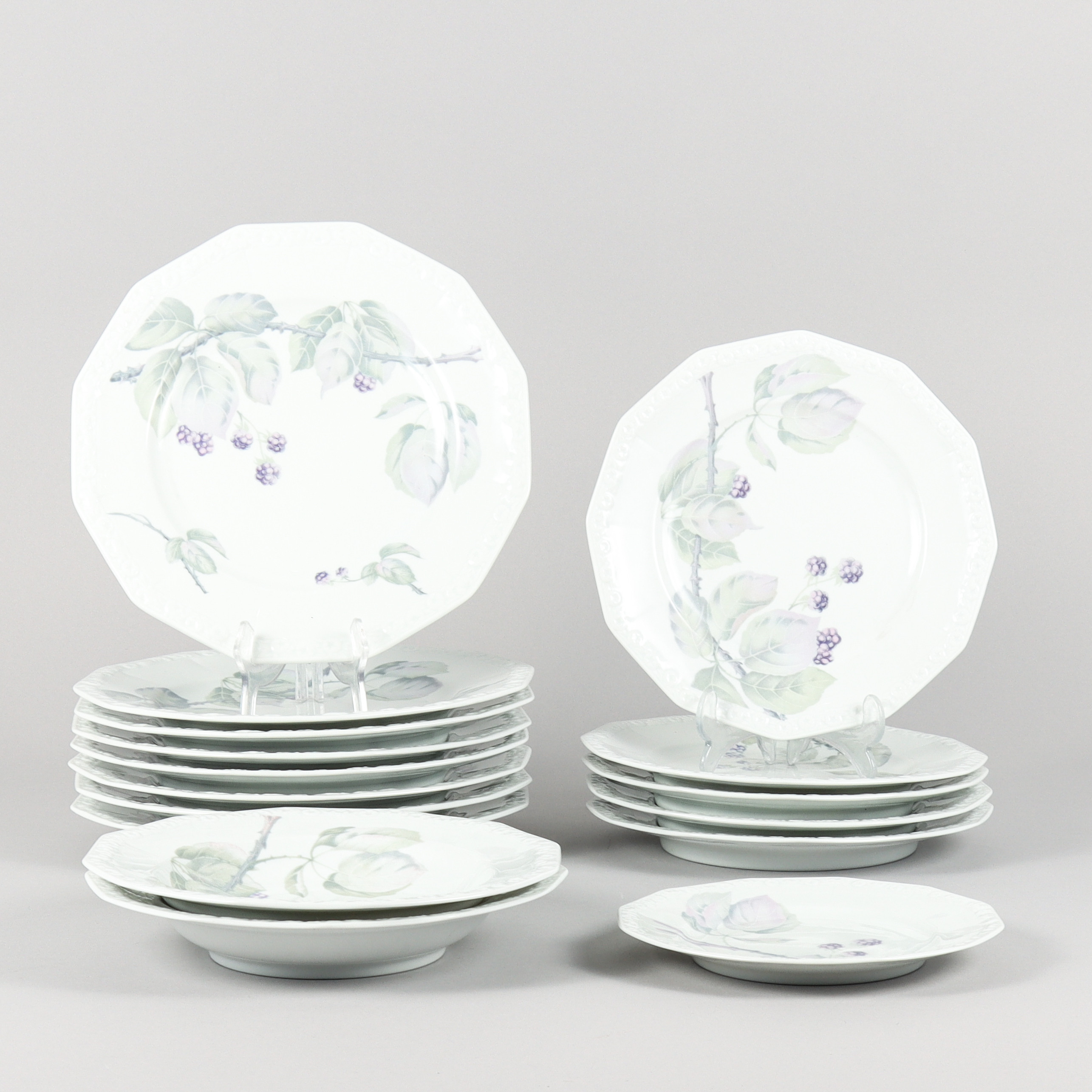 SERVISDELAR Rosenthal, Mari aBjörnbär, 16 delar.