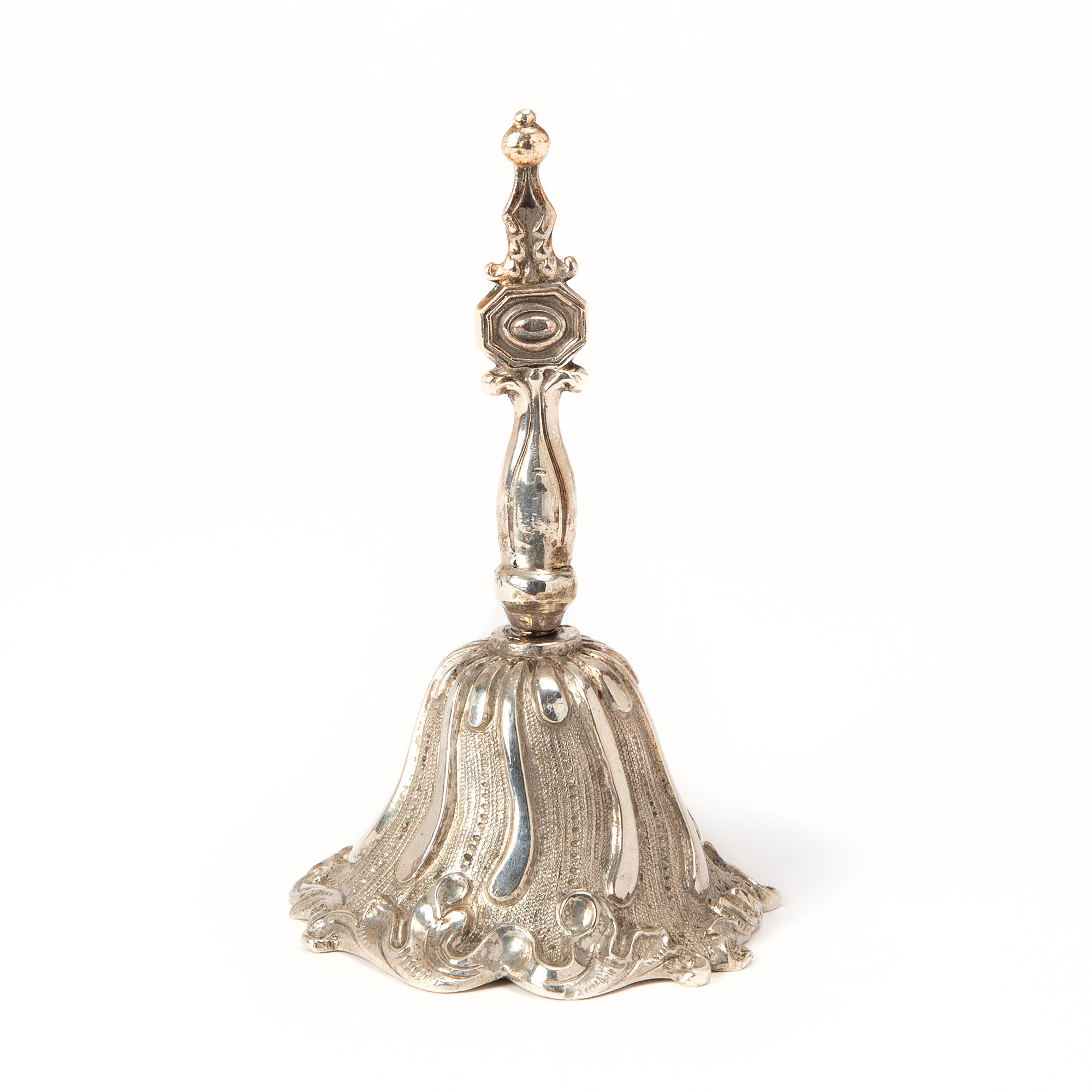 BORDSKLOCKA. Silver, Sverige, Christian Hammer, 1851.