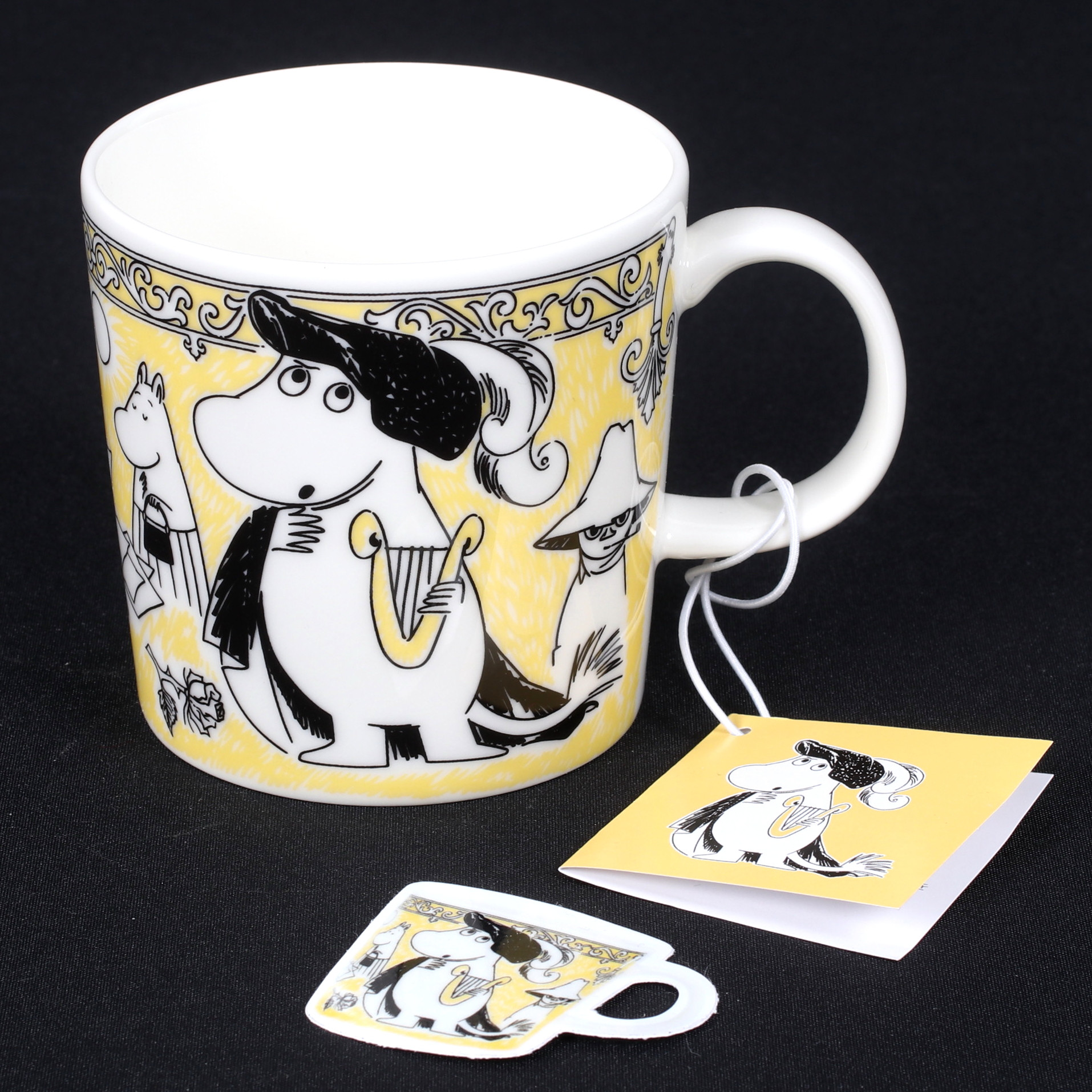 MUMINMUGG, porslin, "Opera", Arabia, Finland.