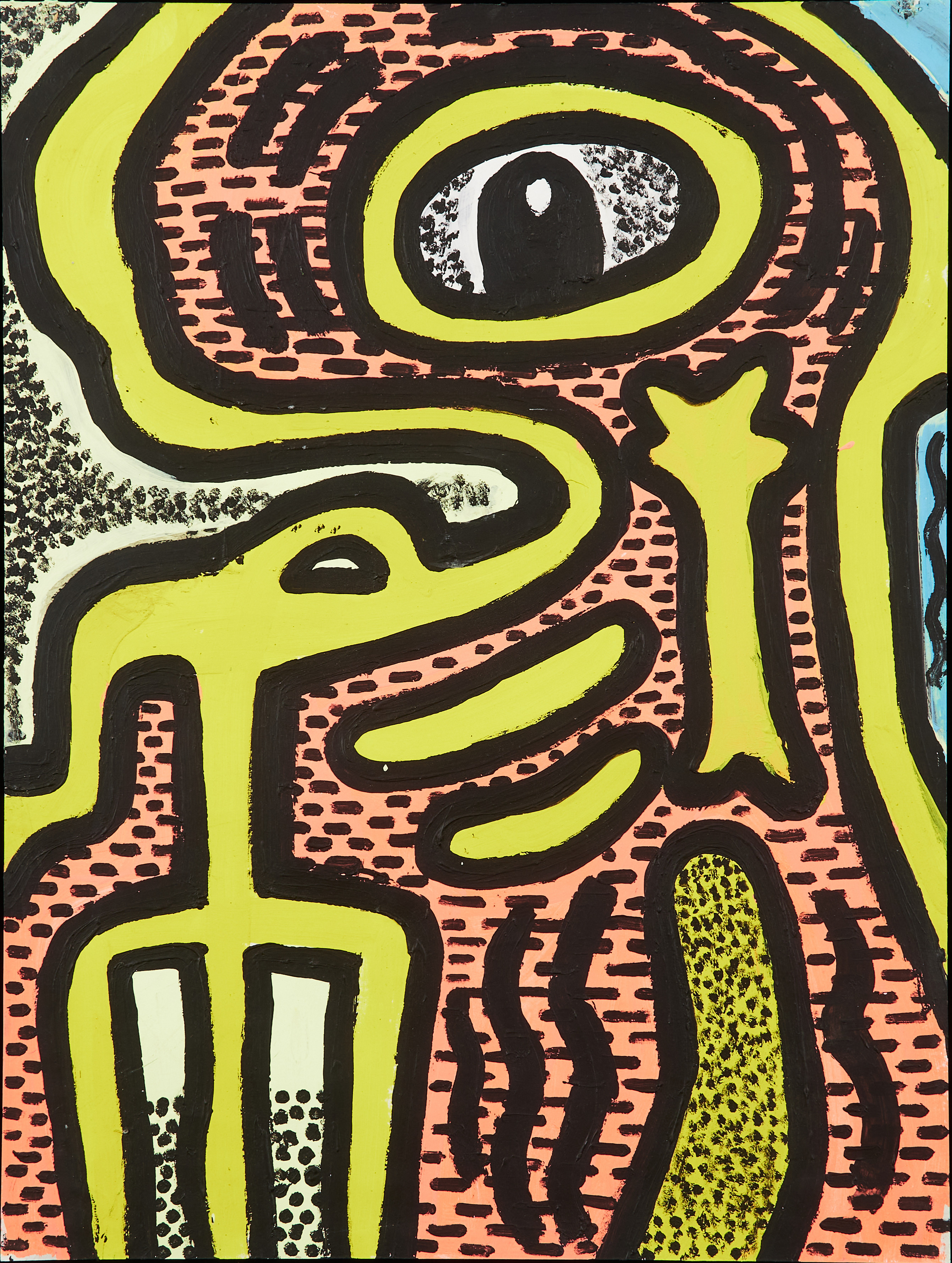 ALEXANDER KAJ LINDSTRÖM (f. 1959) Färgkompositioner, 3 st., akryl på papper.