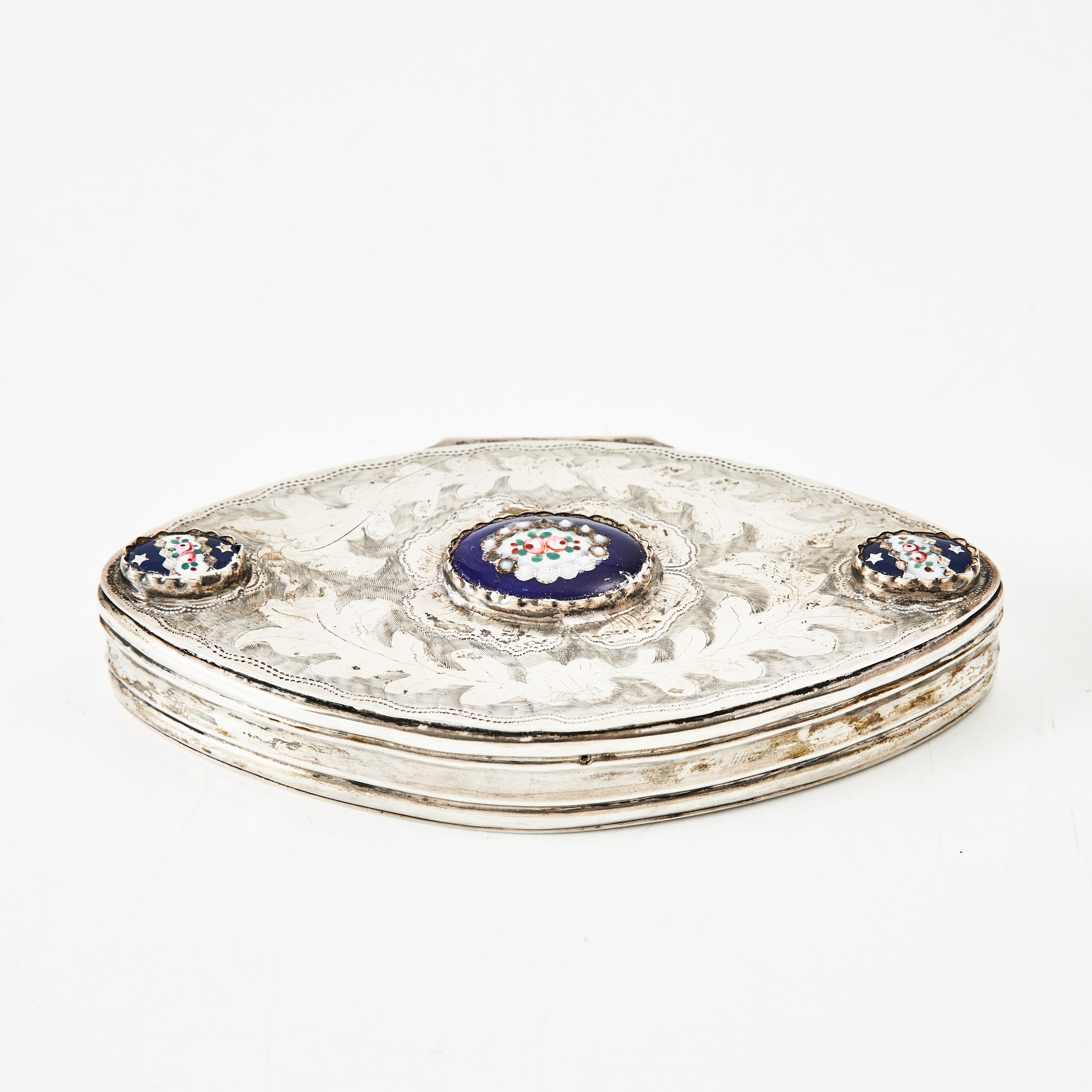 SPETSDOSA, silver, Olof Abel Fernqvist (1847-1878), Sundsvall 1863.