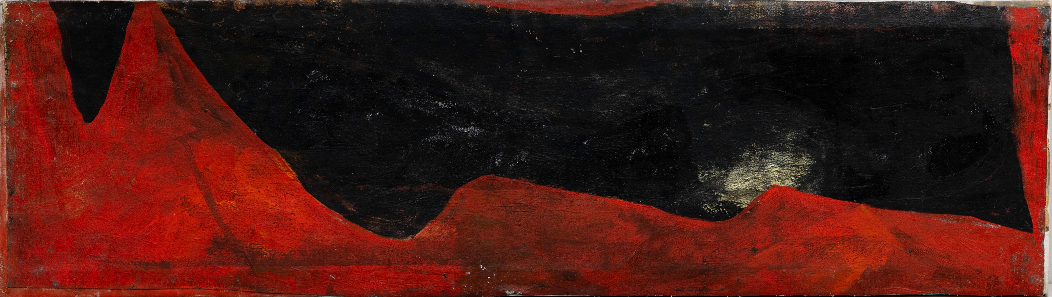 MAUSEL EKSELL STRINDBERG (1954-). Abstrakt komposition, olja på duk, osignerad.