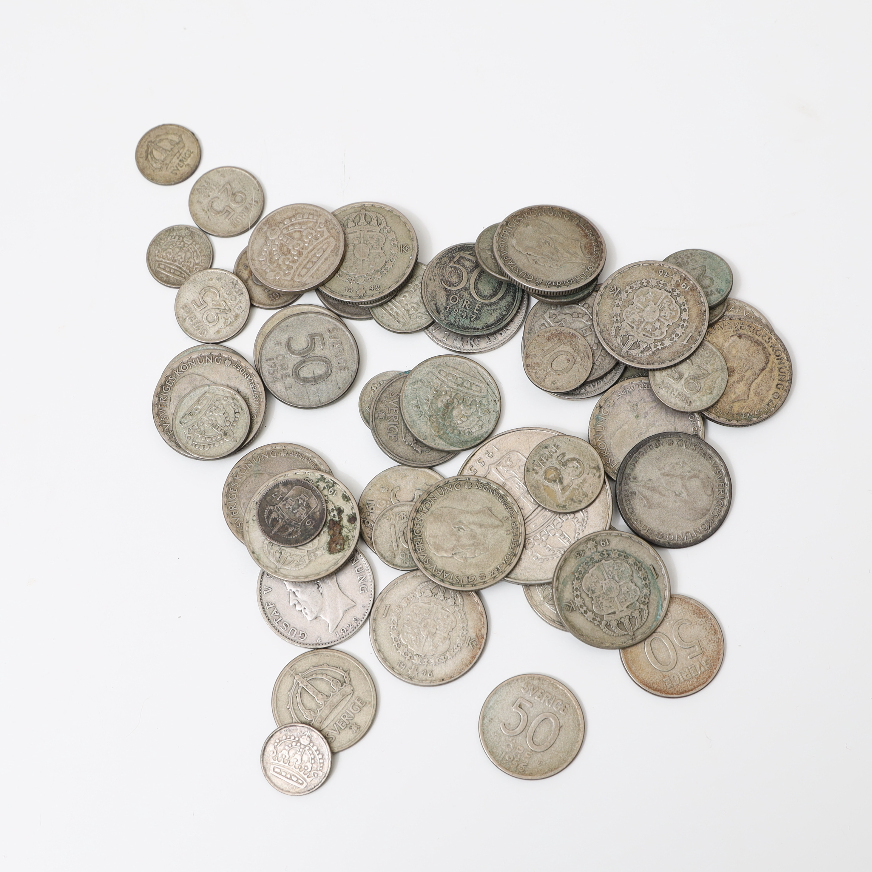 PARTI SVENSKA SILVERMYNT.