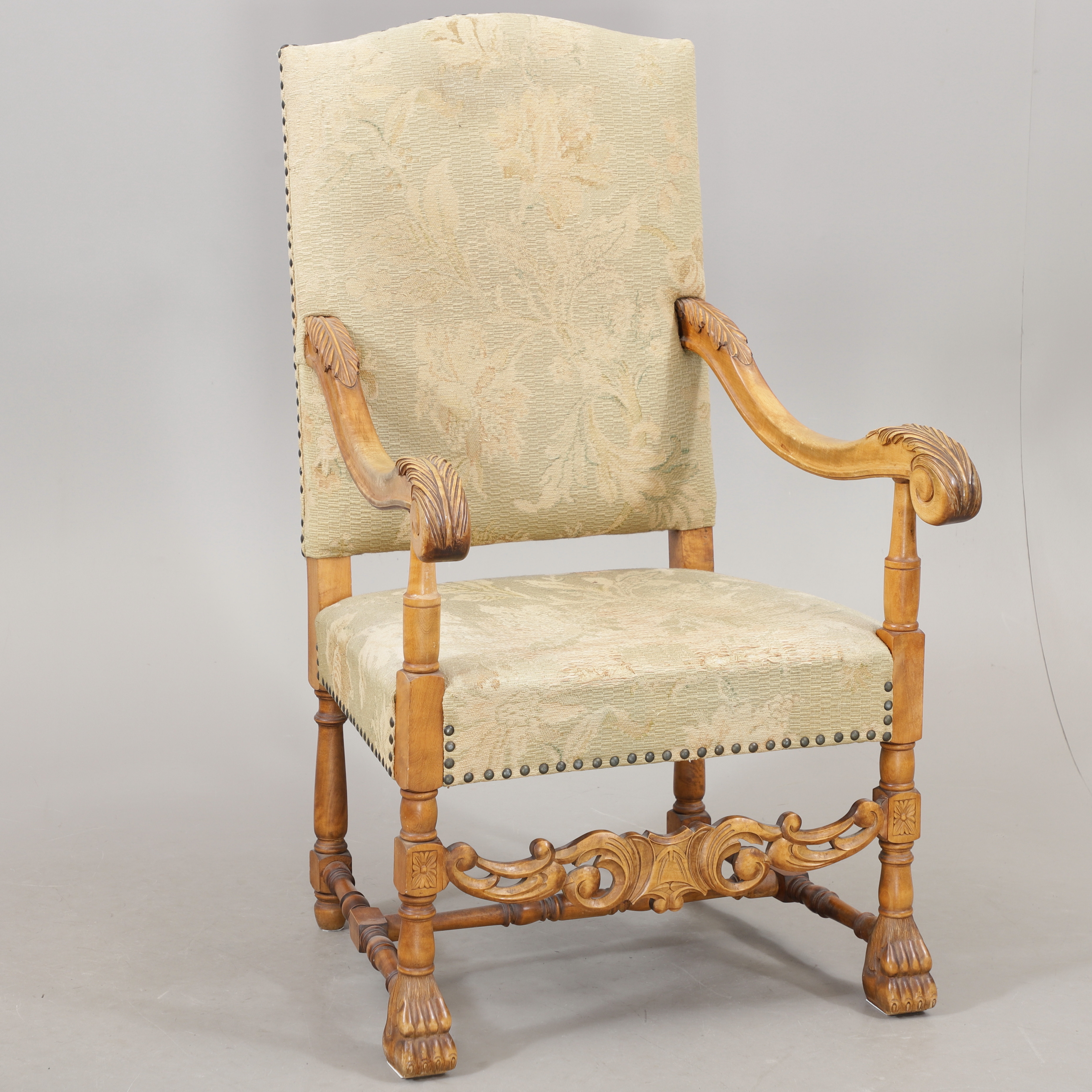 KARMSTOL, barockstil, 1900-talets första hälft.