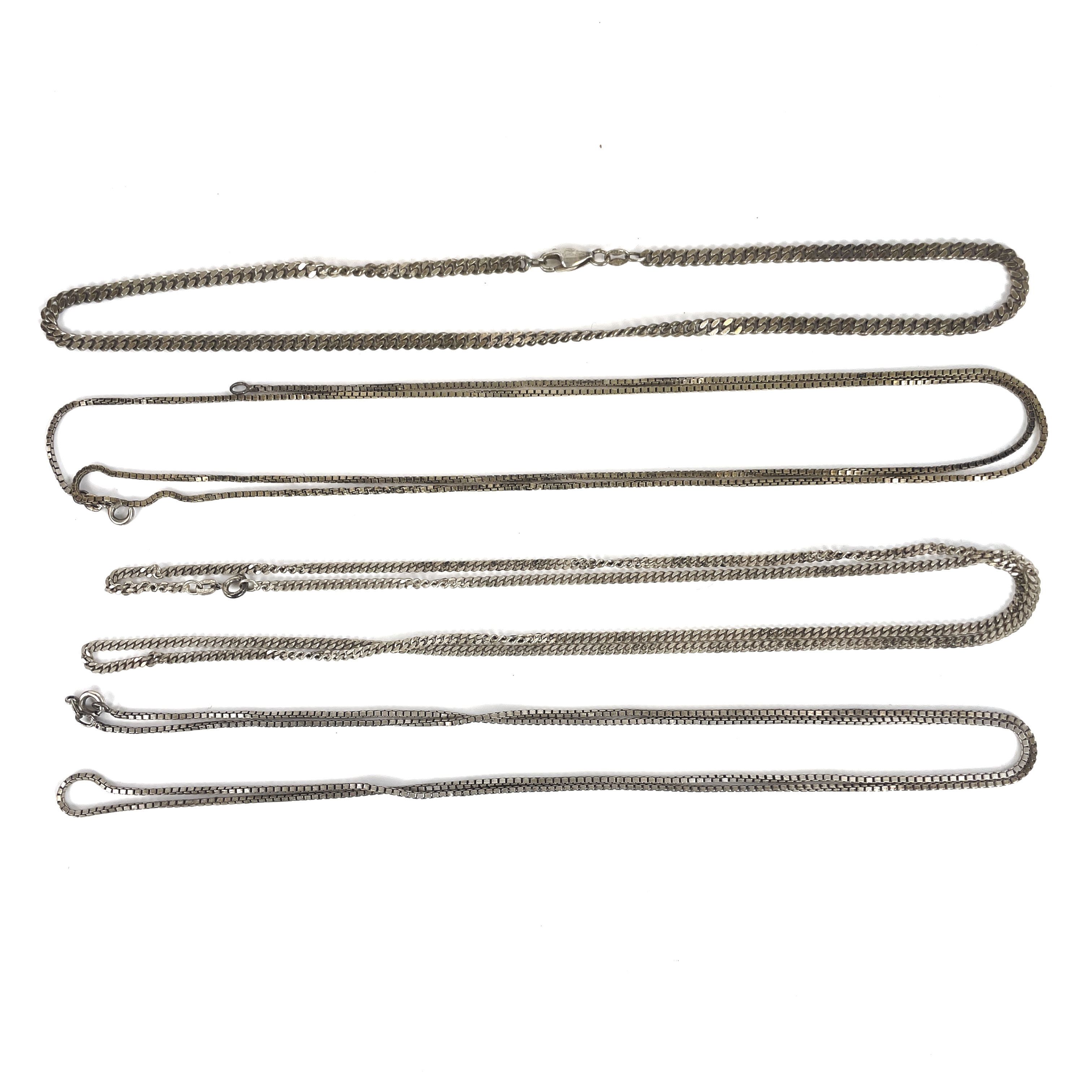 KEDJOR, 4 st, sterling silver, bl a Balestra, Italien.