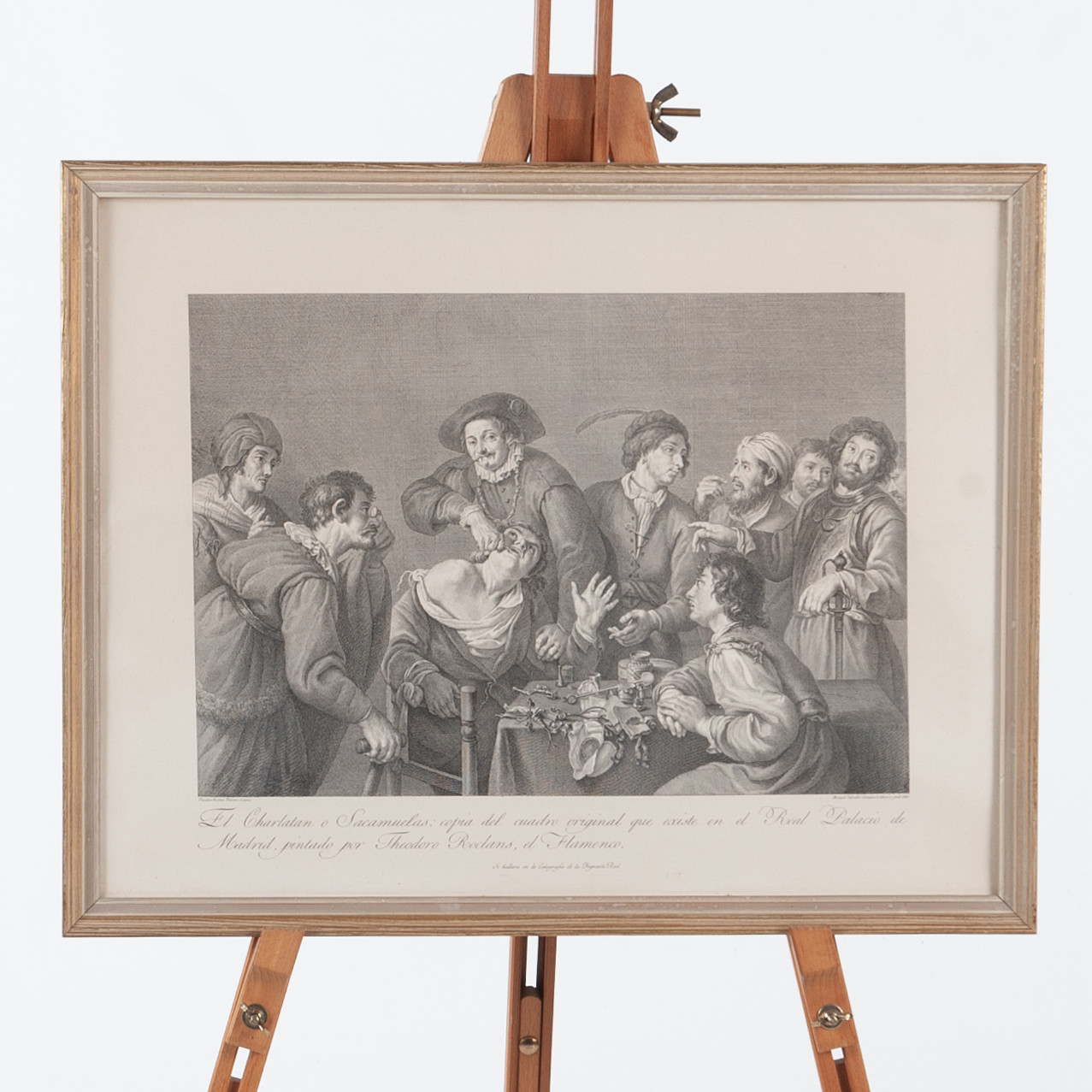 OIDENTIFIERAD KONSTNÄR. Kopparstick, 1800-tal.