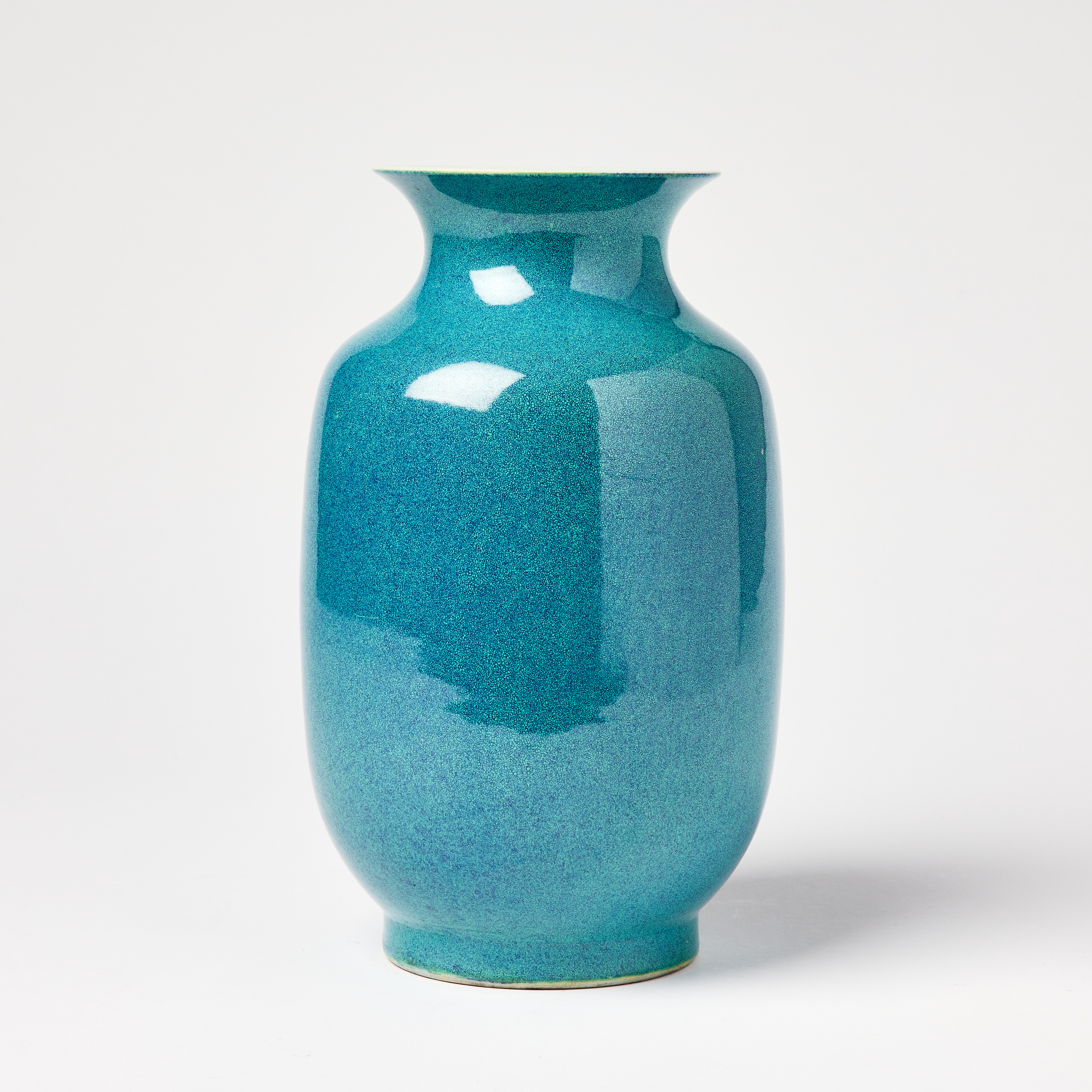 A Chinese Robin's-Egg Glazed 'Lantern' Vase.
