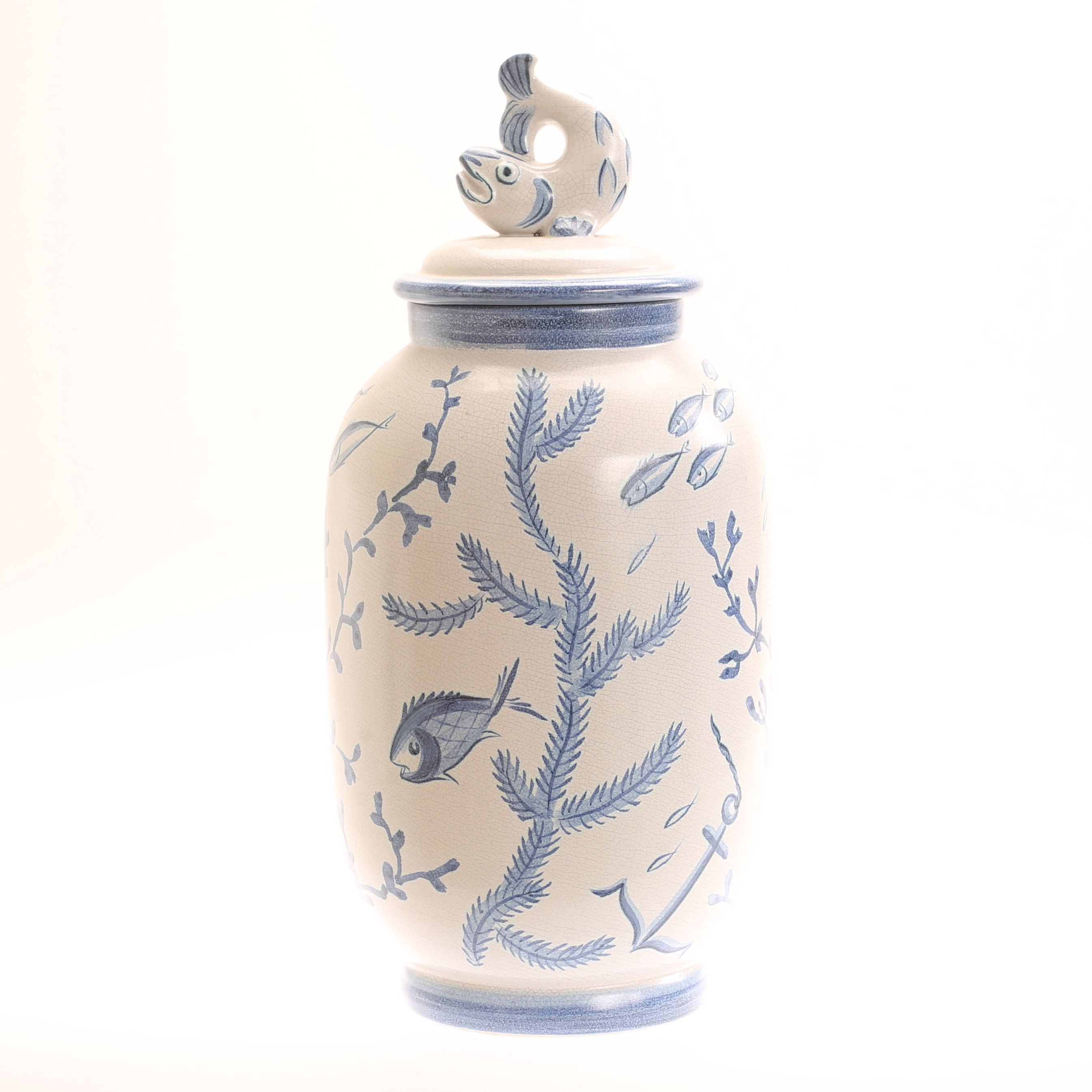 URNA MED LOCK, keramik, Eva Jancke-Björk, Bo Fajans.