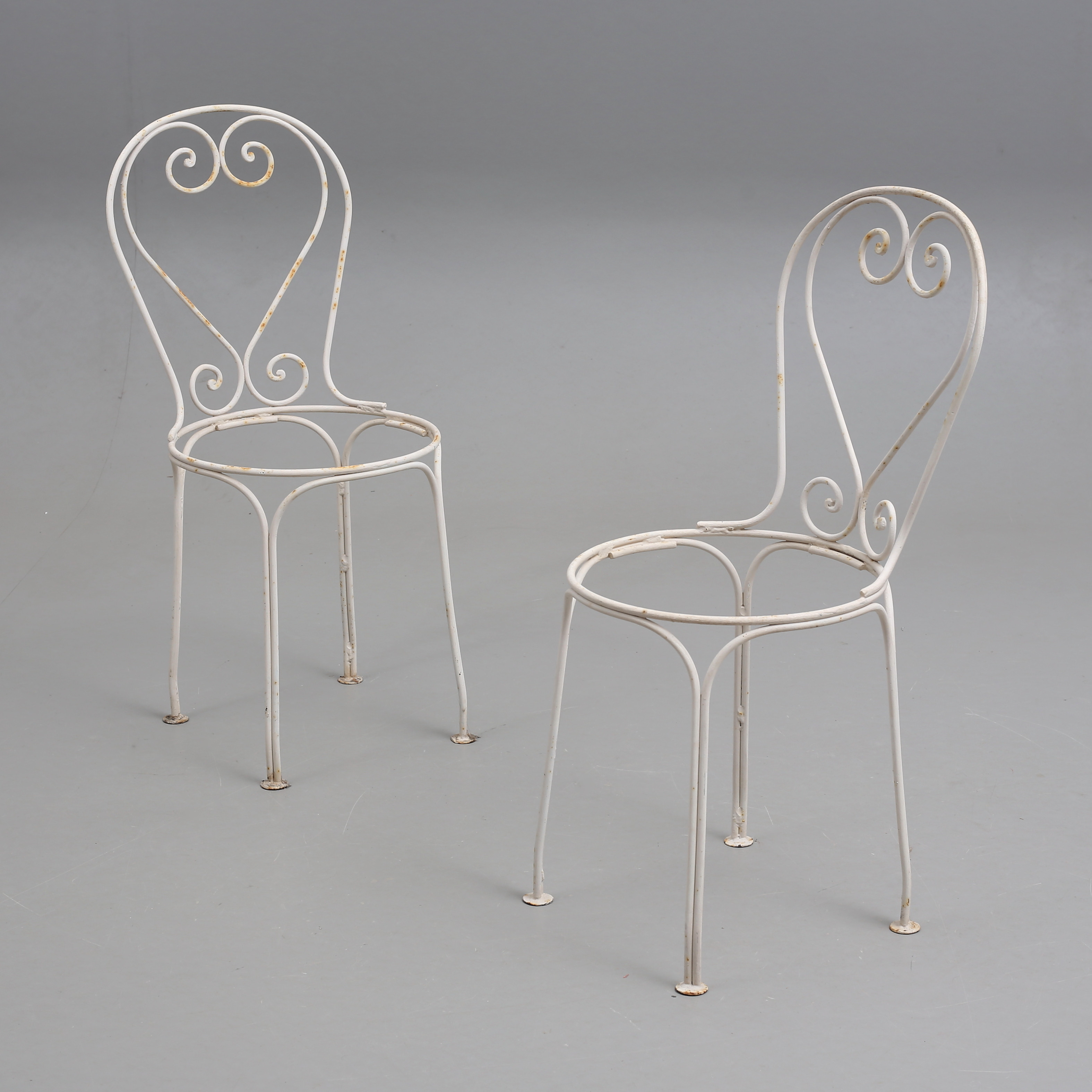 TRÄDGÅRDSSTOLAR, ett par, troligen "Classic No 1", Byarum.