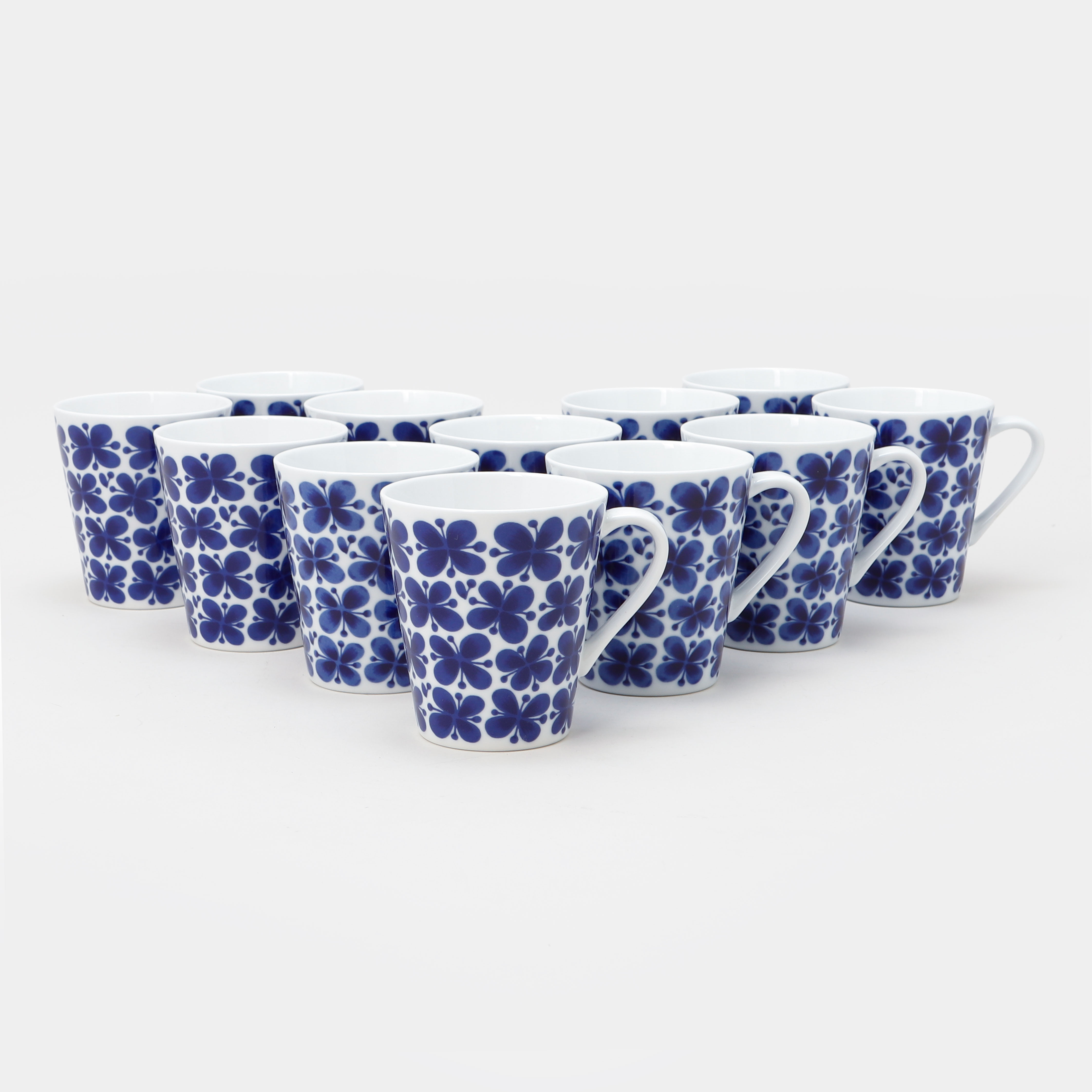 TEKOPPAR OCH SKÅLAR, "Mon amie", 14 delar, Rörstrand.