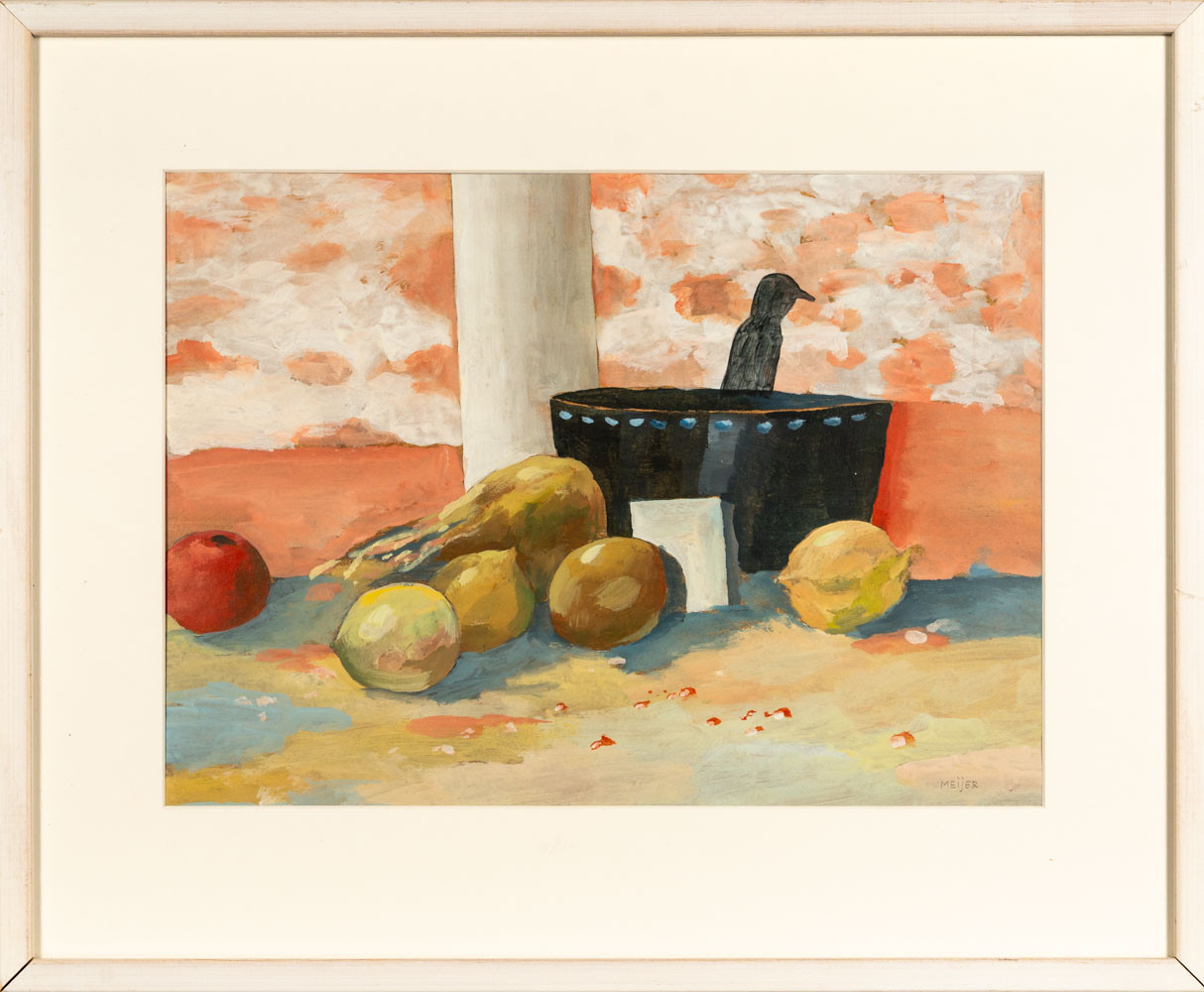 STURE MEIJER. Blandteknik på papper.