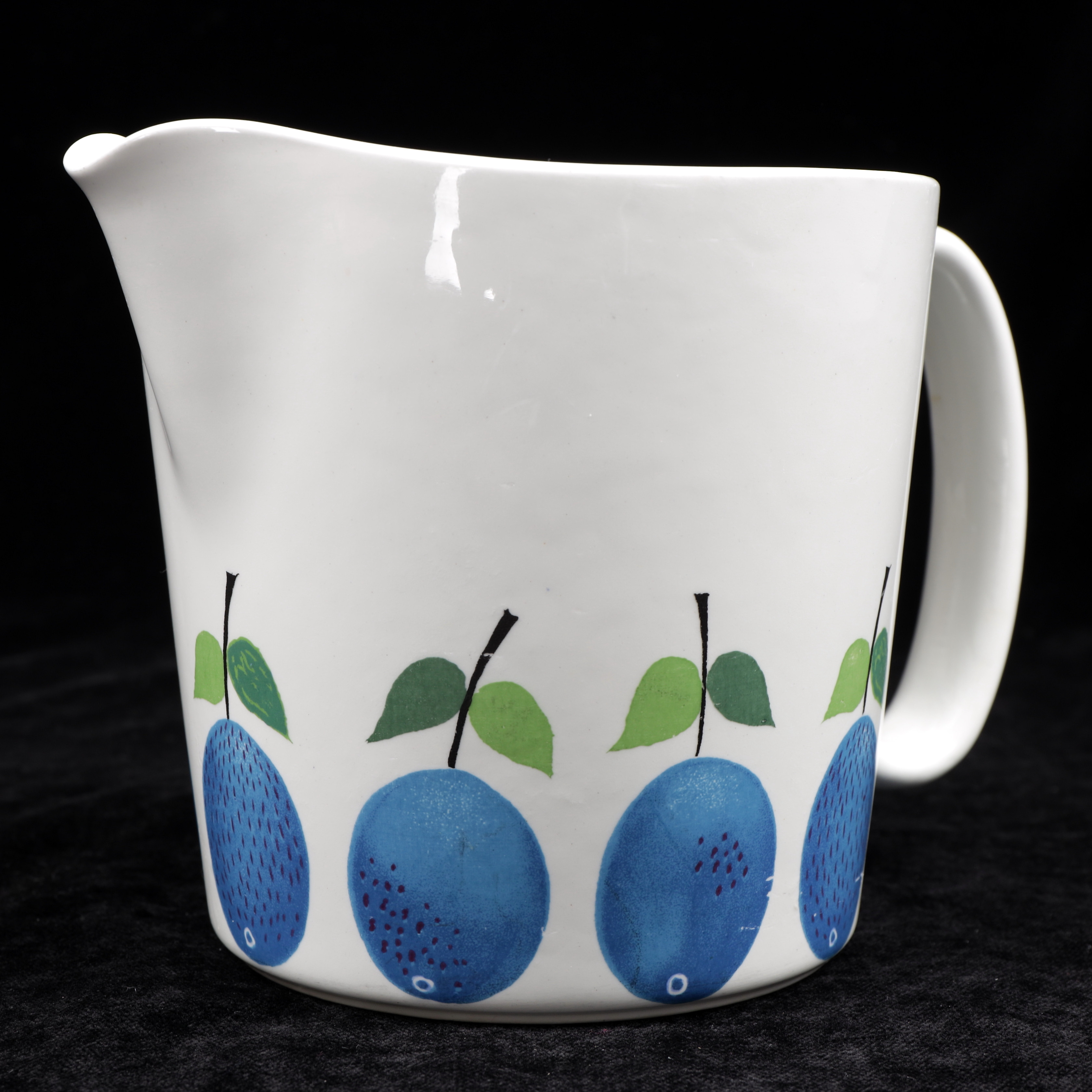 STIG LINDBERG. Kanna, porslin, Prunus, Gustavsberg.