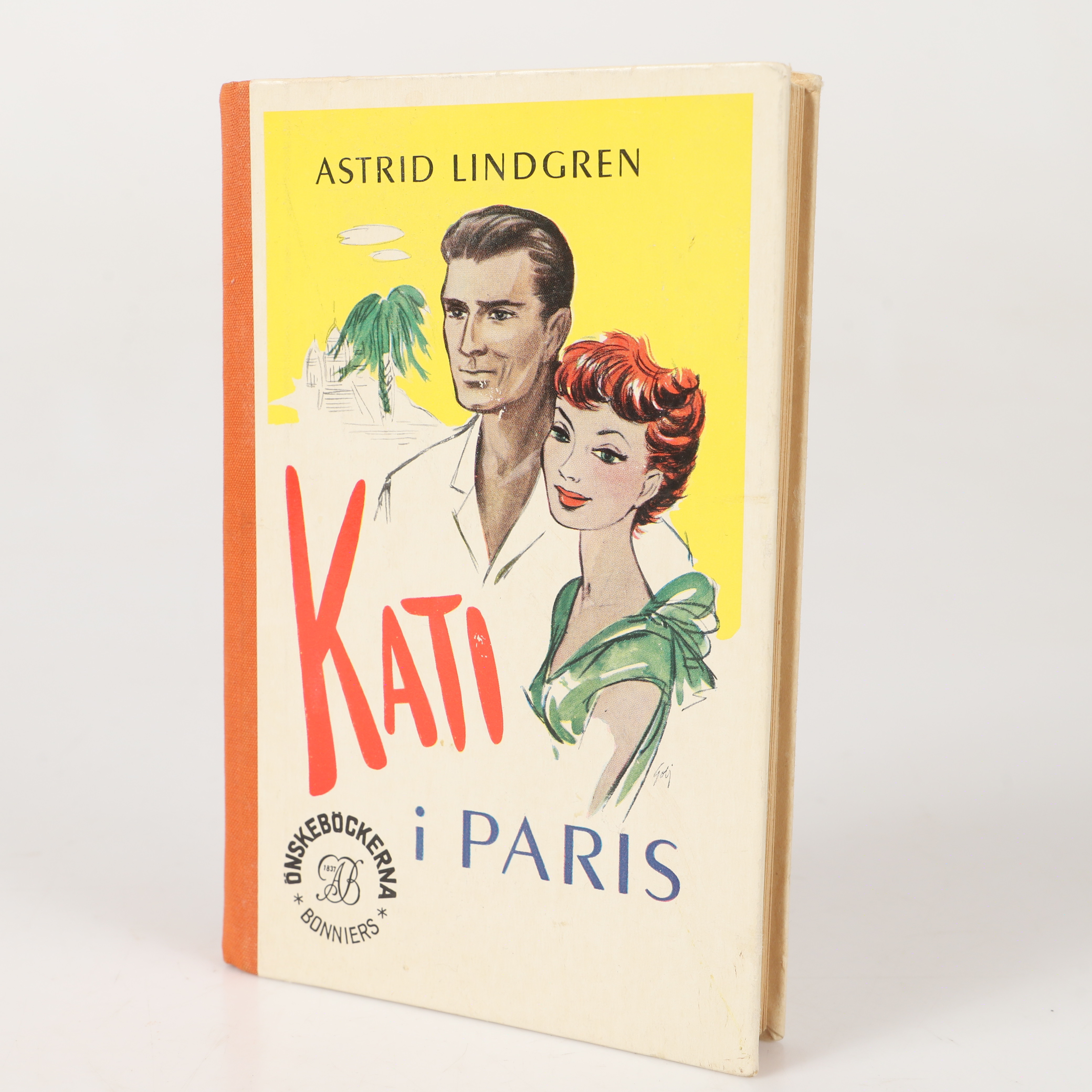 ASTRID LINDGREN. Bok, "Kati i Paris", Albert Bonniers Förlag, 1953.