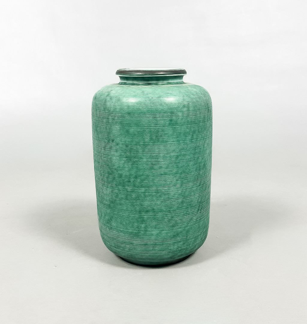 WILHELM KÅGE. VAS, stengods, "Argenta", Gustavsberg.