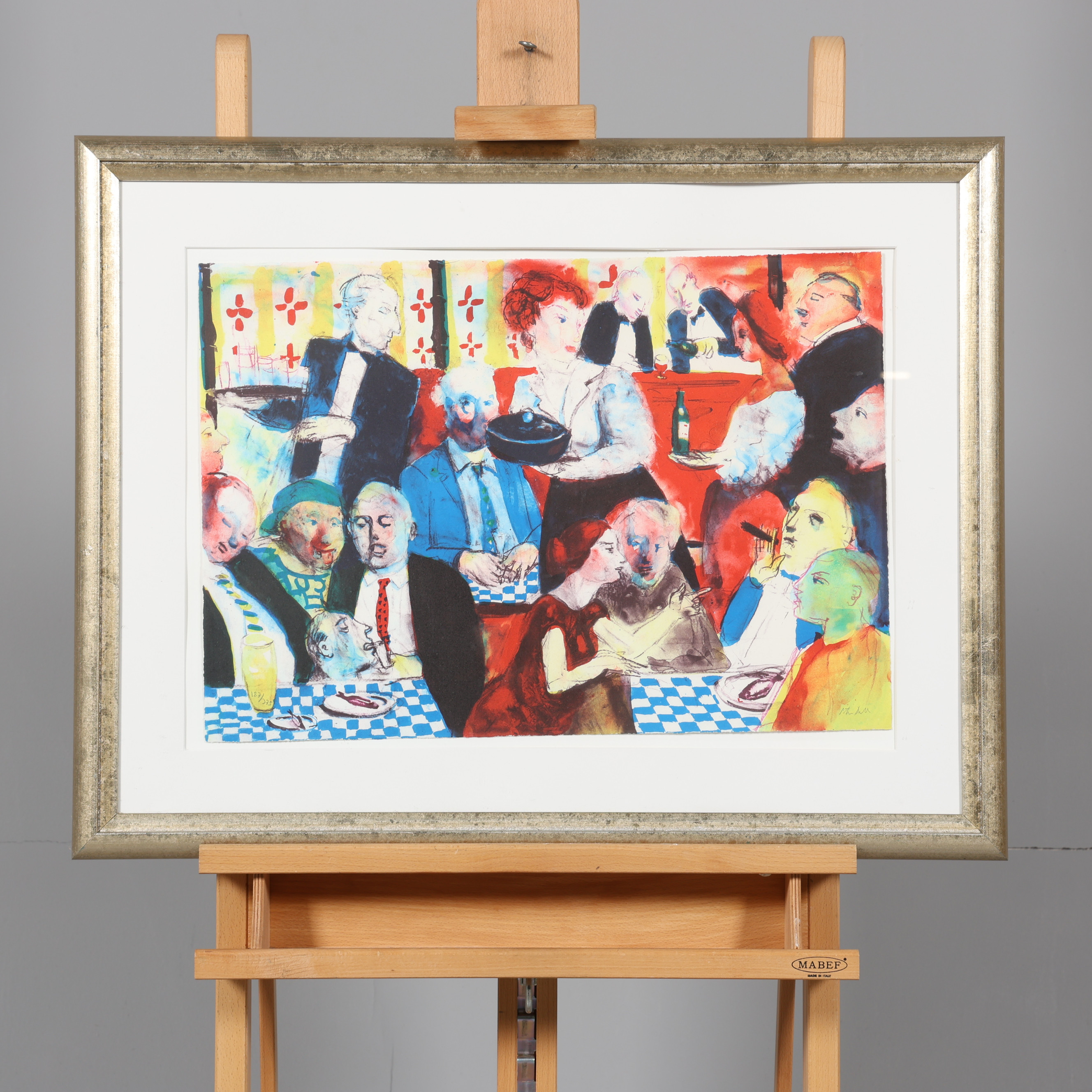 PETER DAHL. LITOGRAFI, signerad samt numrerad 187/375.