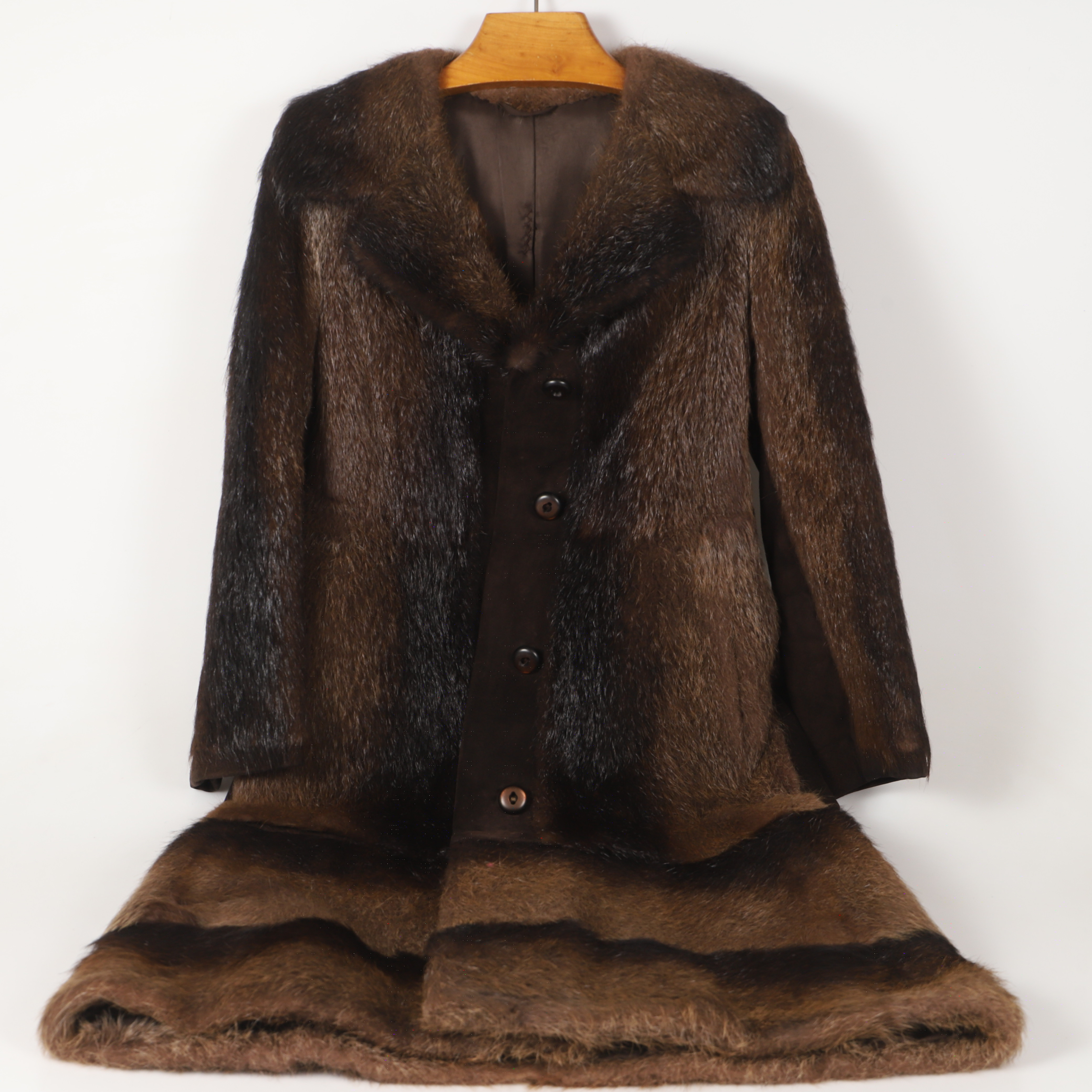 PÄLSKAPPA, nutria/mocka, Modepäls, 1900-tal.