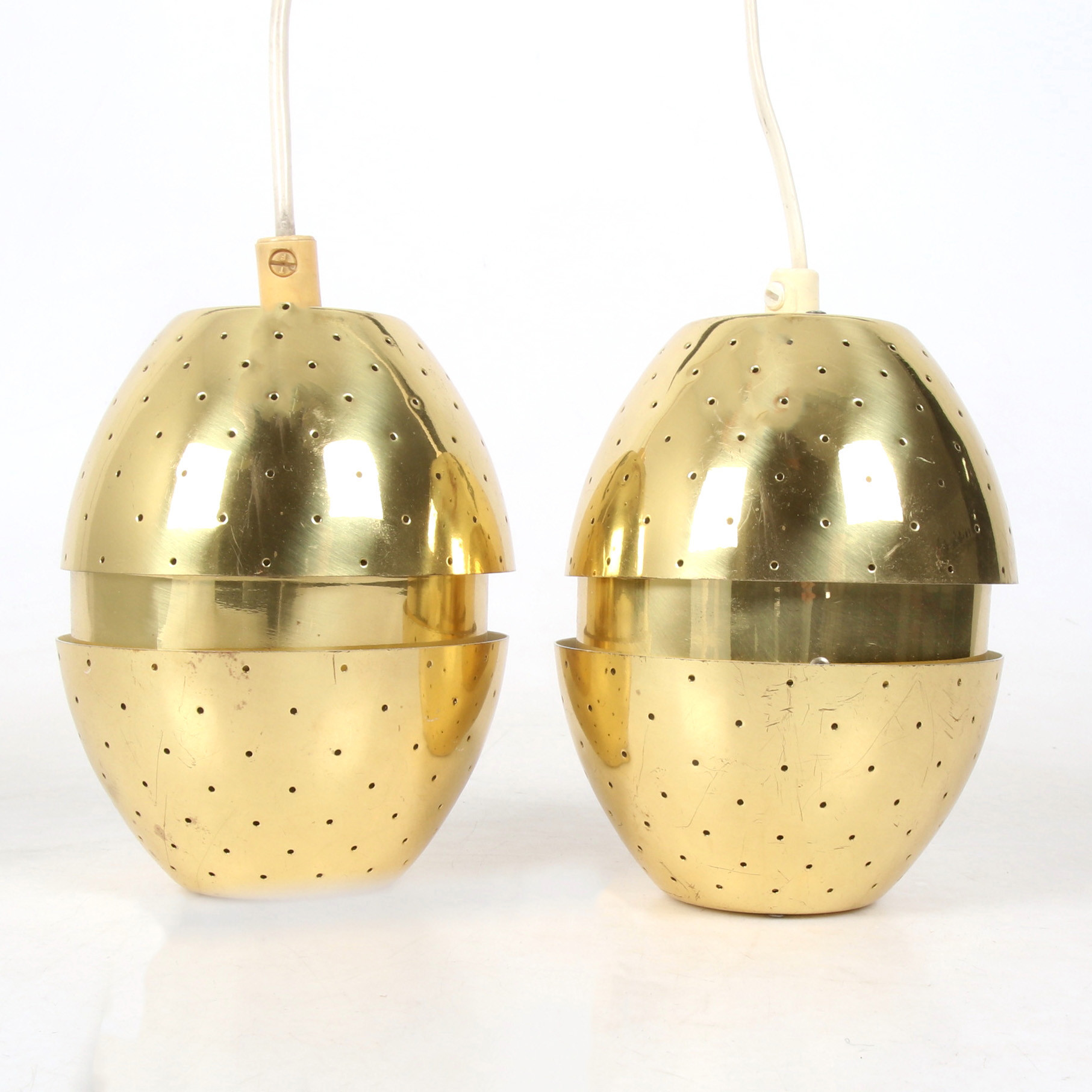 HANS-AGNE JAKOBSSON. Fönsterlampor 2 st "Florina T790", Markaryd, 1960-tal.