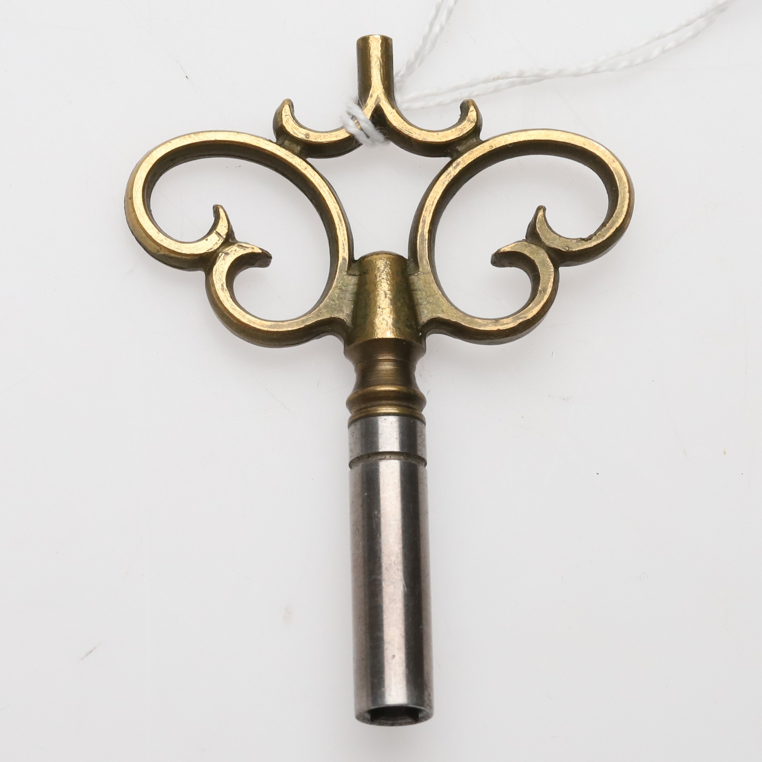 HERRGÅRDSUR, ek, skurendekor, Jugend, Gustav Becker, Tyskland.