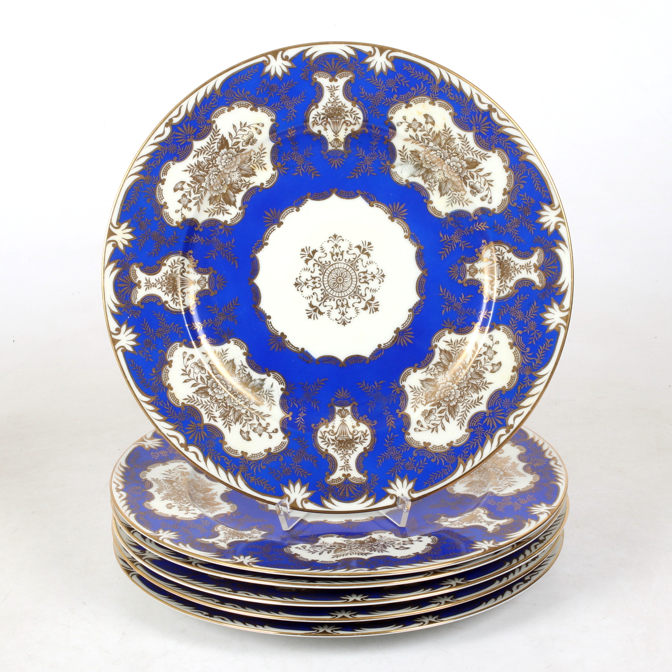 KUVERTTALLRIKAR, 6 st, porslin, Noritaké, 1900-tal.