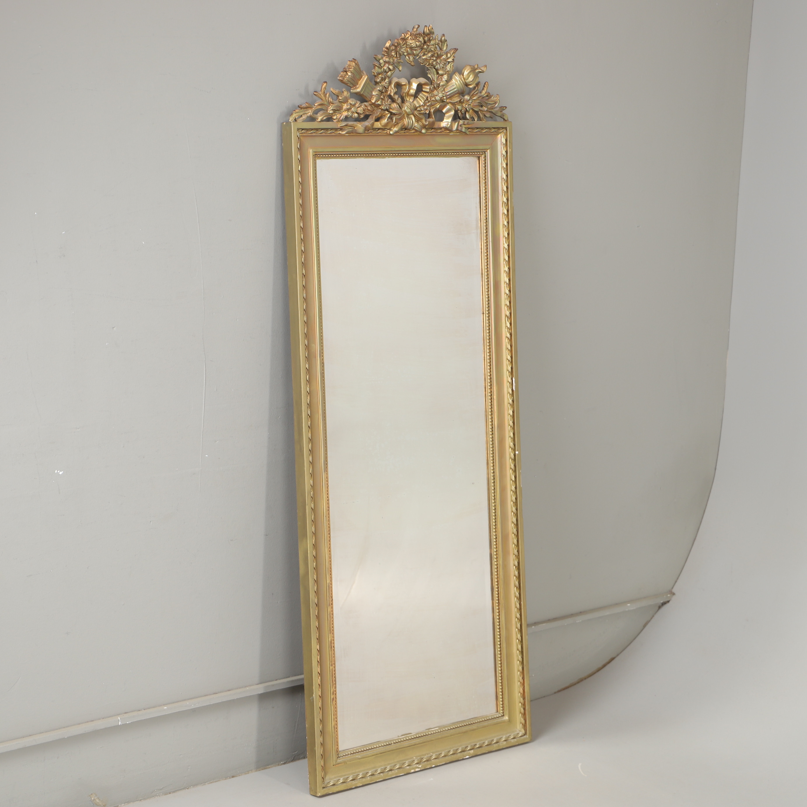 SPEGEL, bronserad, 1900-talets första hälft.