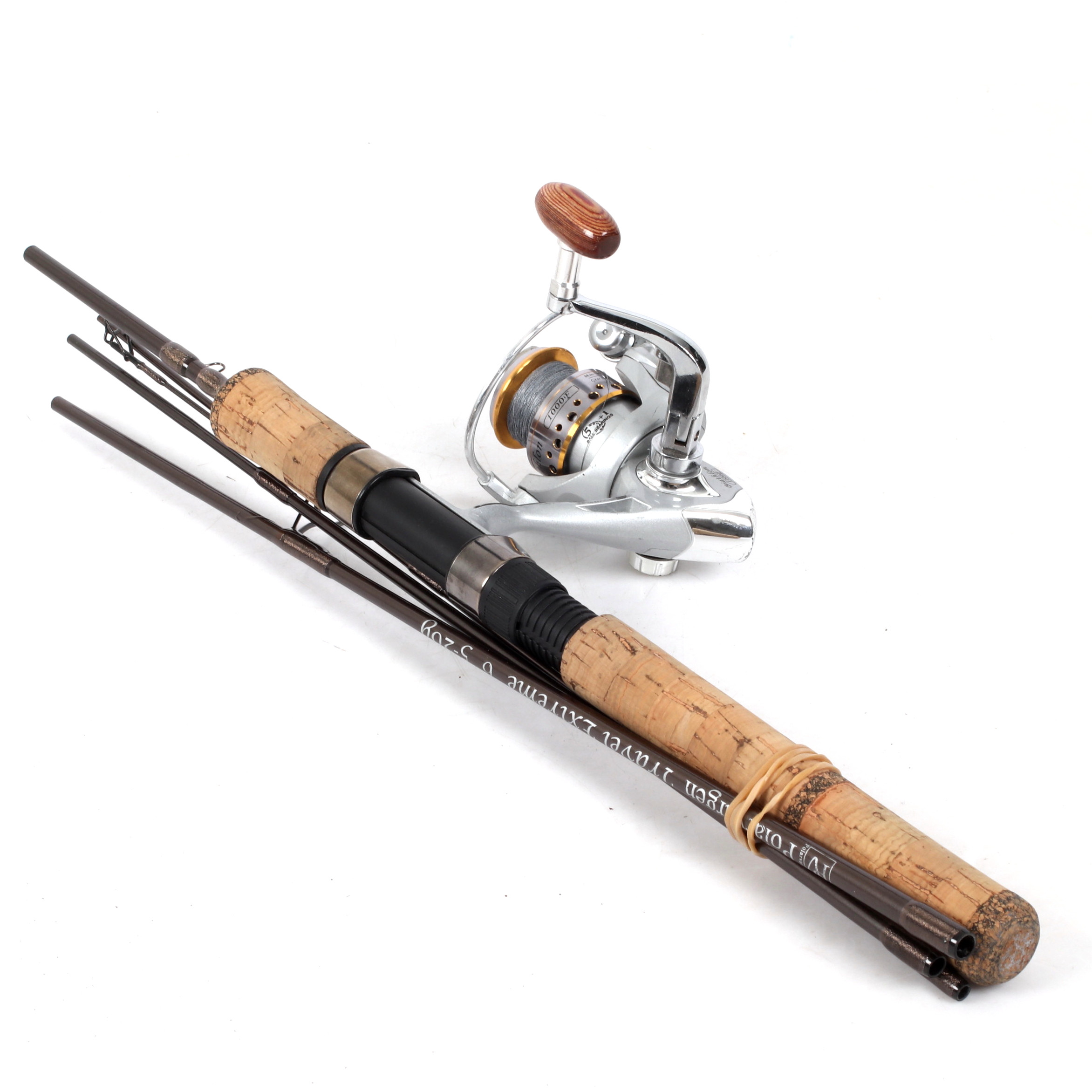 FISKESPÖ, 5-delat, med haspelrulle, Polarvargen, 2000-tal.