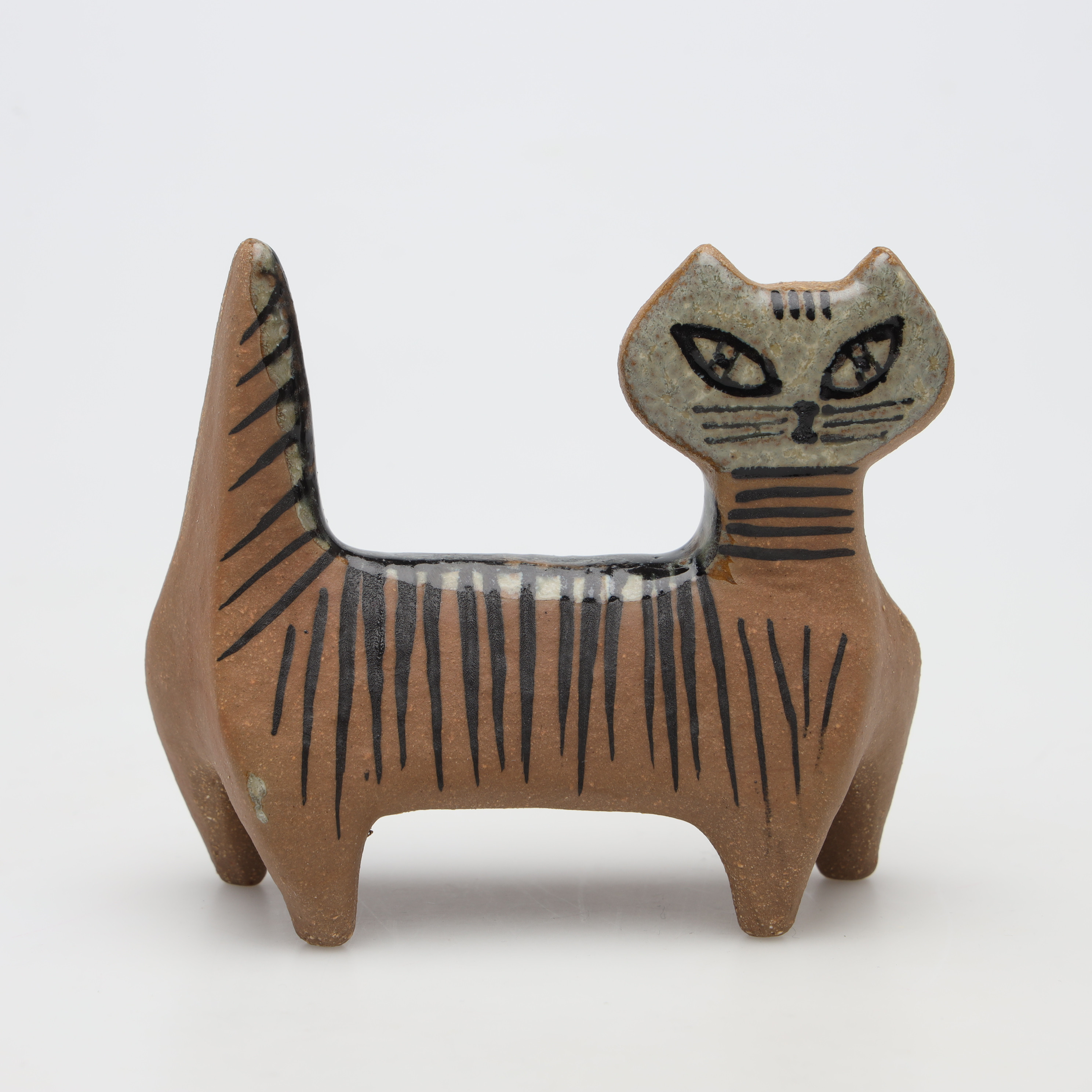 LISA LARSON. FIGURIN, katt ur serien "Lilla Zoo", Gustavsberg.