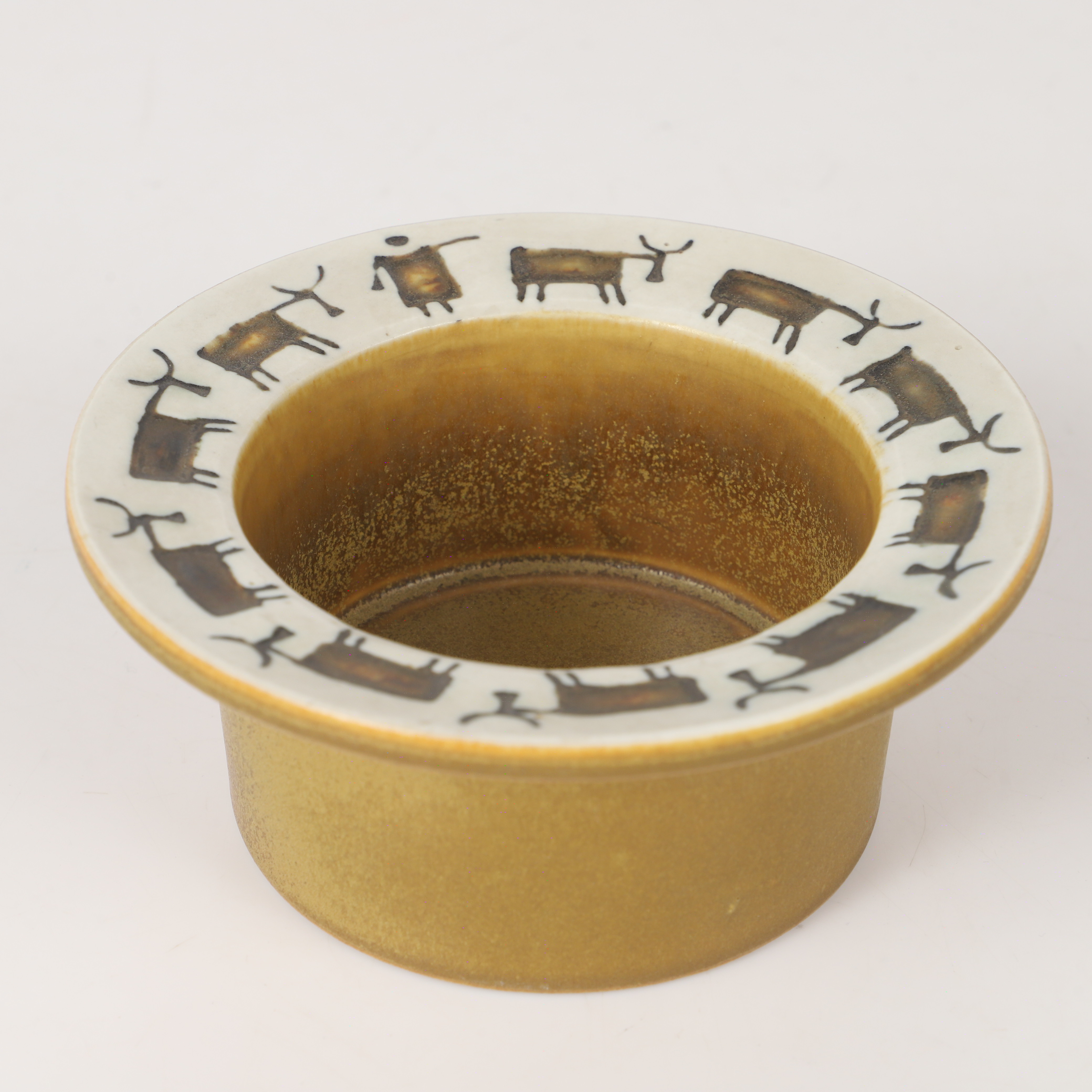 LISA LARSON. Skål, "Thalia", glaserat stengods, Gustavsberg.