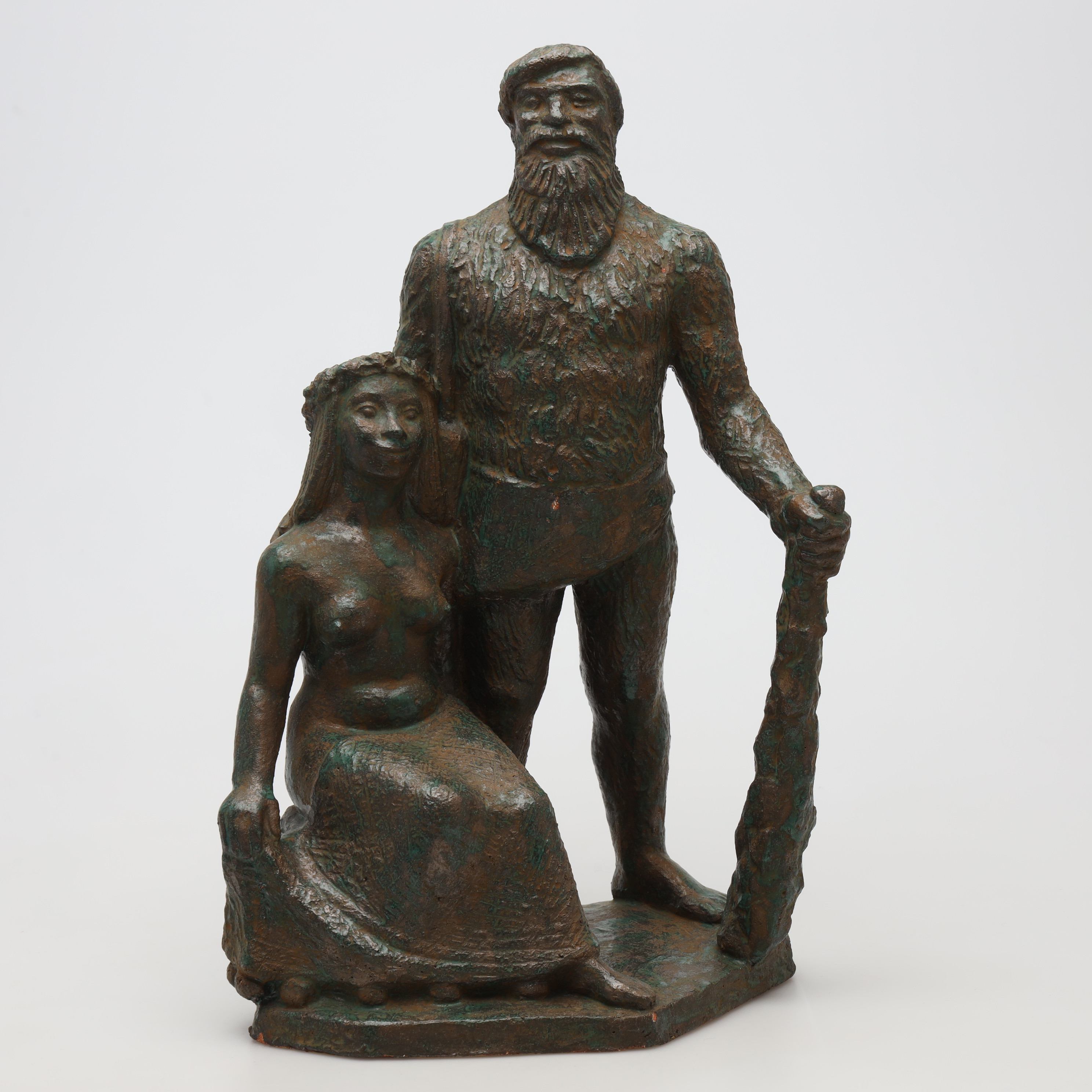 DAVID WRETLING. SKULPTUR, Keramik, Signerad samt daterad 1960.