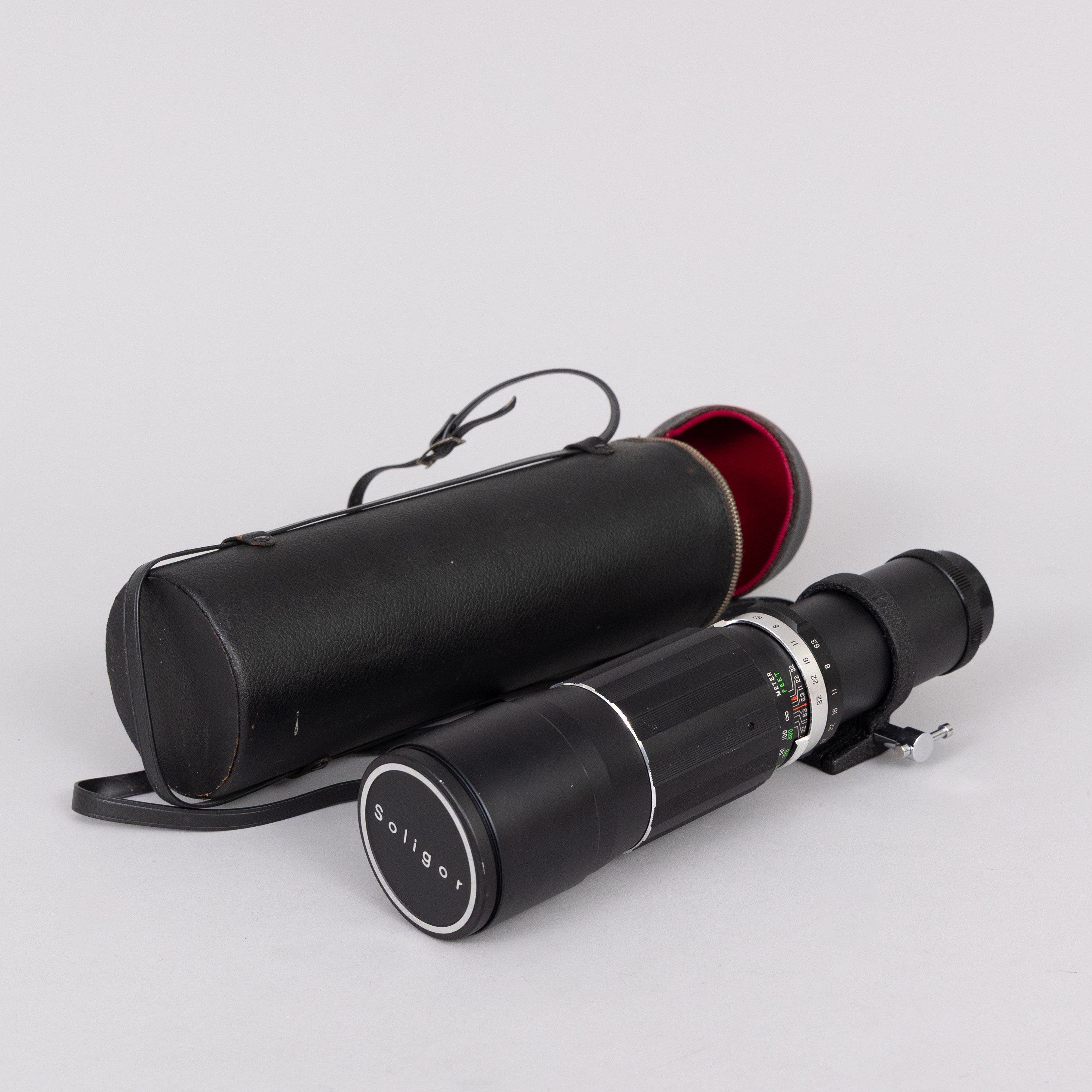 OBJEKTIV, Soligor 400mm svart i fodral.