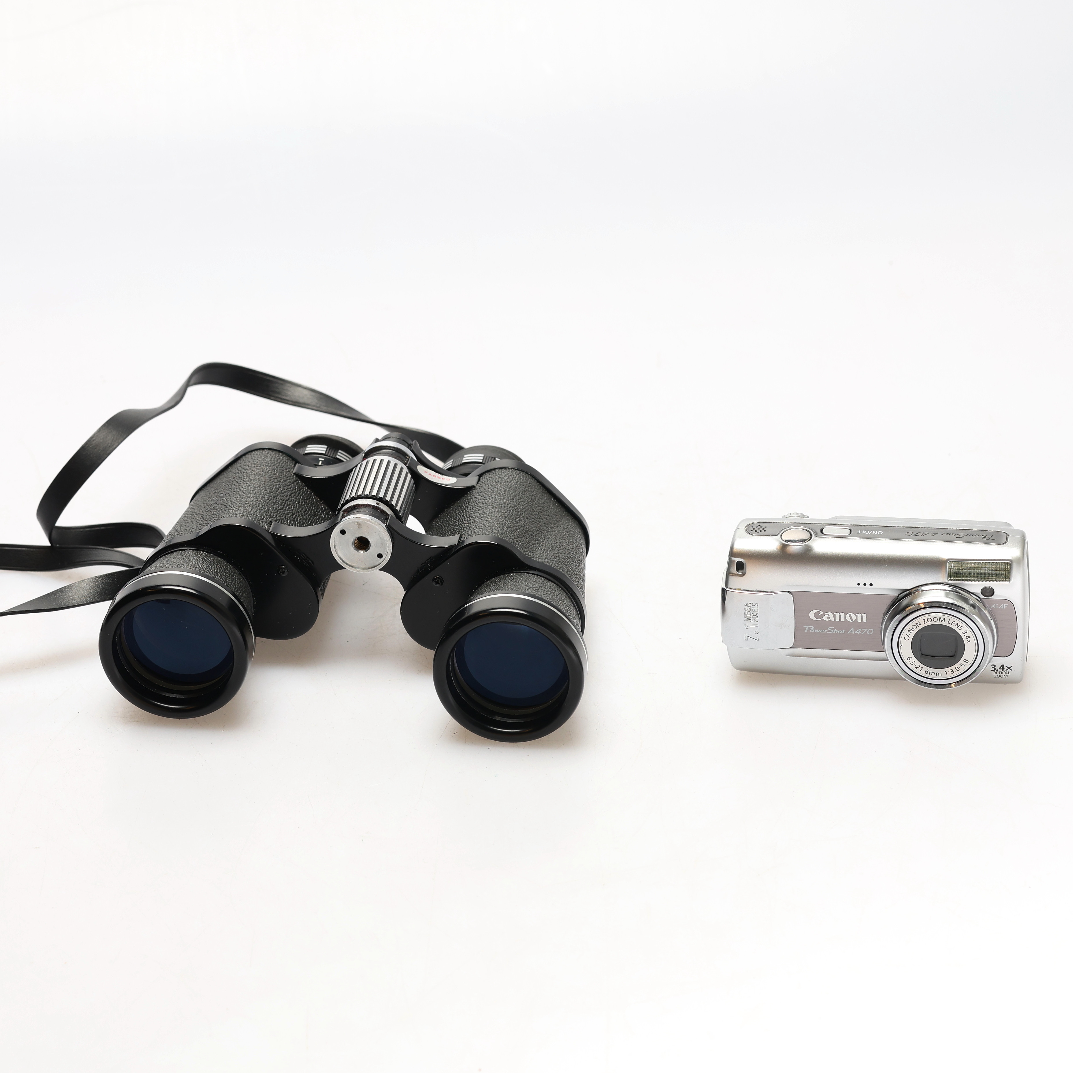 KAMERA och KIKARE, Canon Power Shot A470, Zenith Dialux.