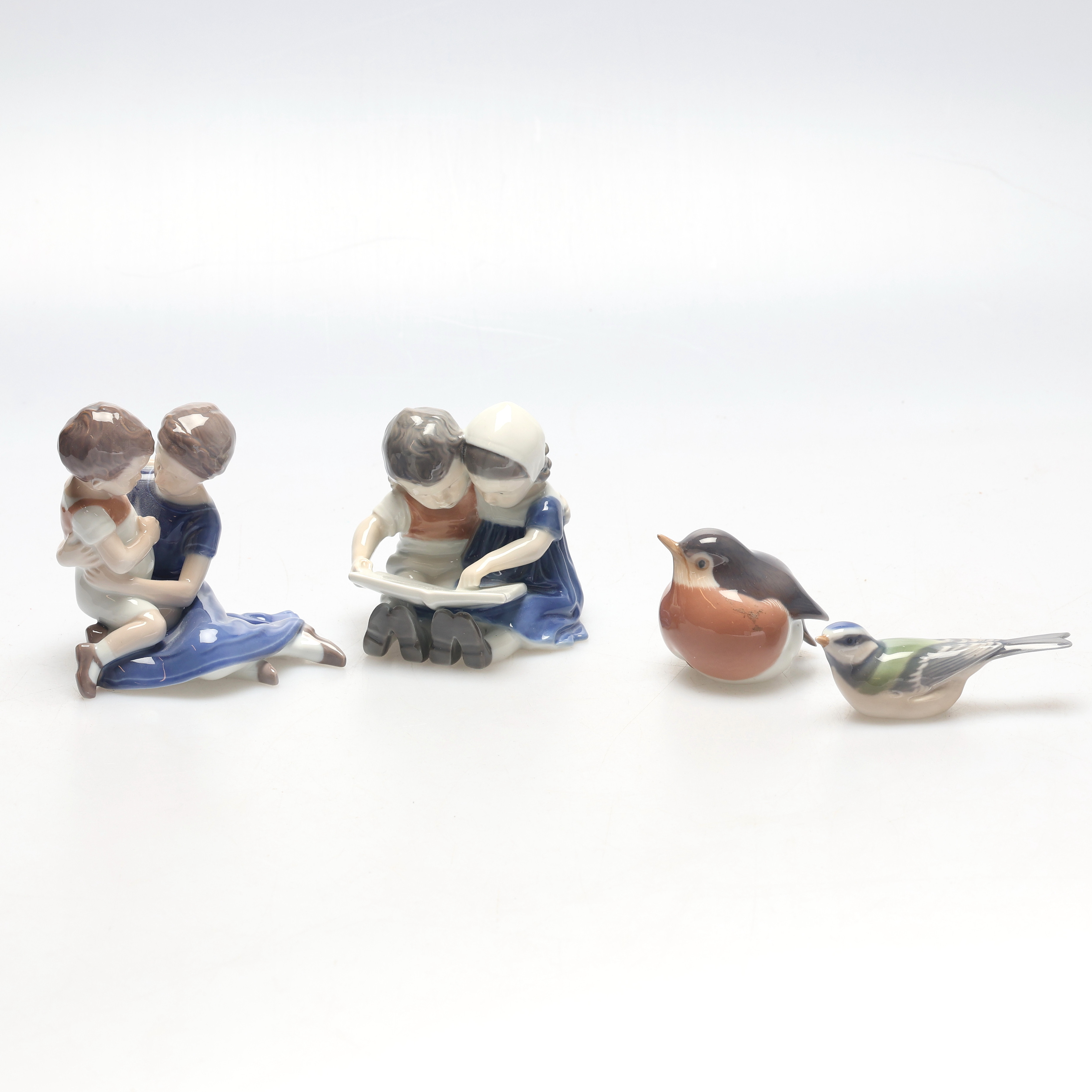 FIGURINER, 4 st, Bing & Gröndahl, Köpenhamn.
