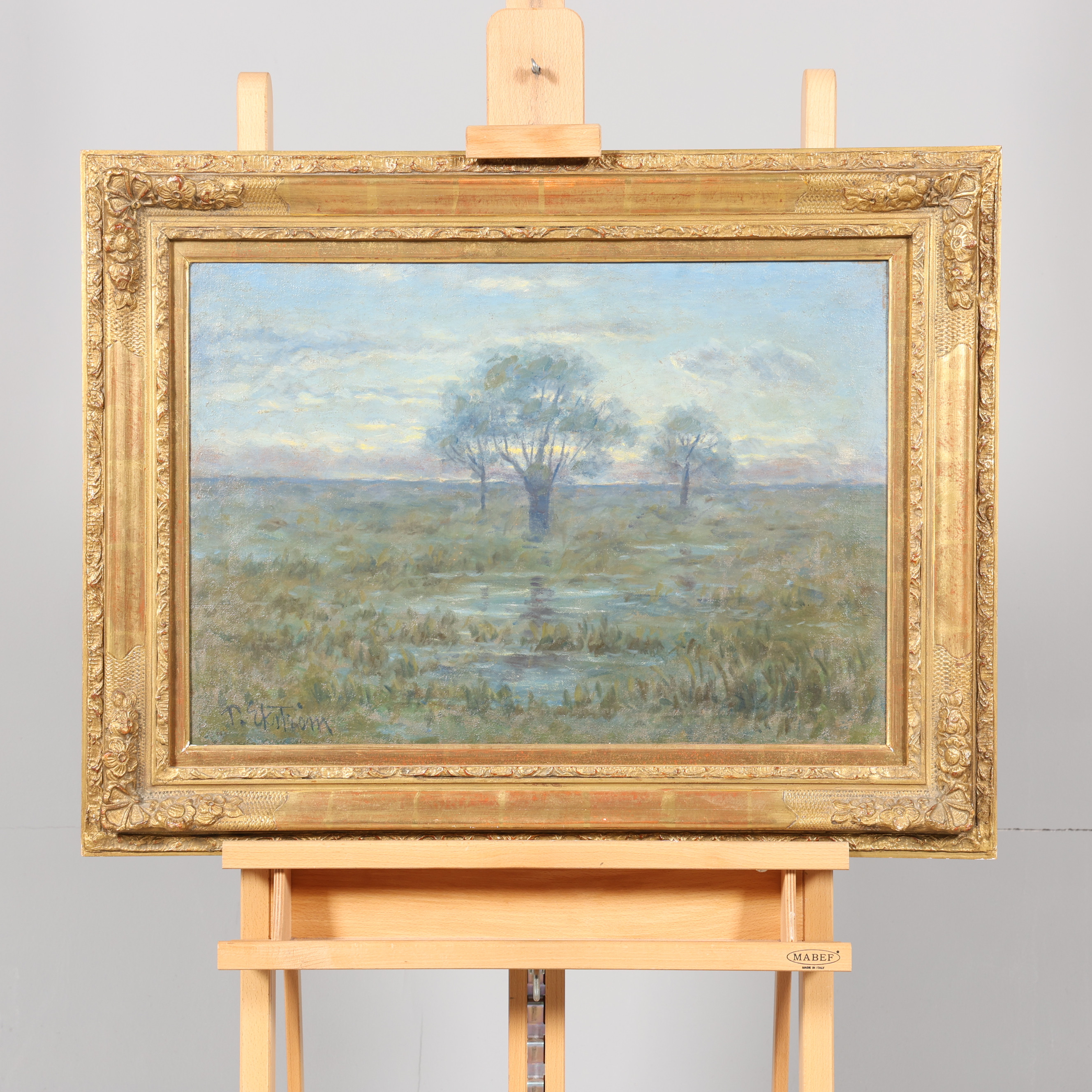 PER EKSTRÖM. OLJA PÅ DUK, Signerad.