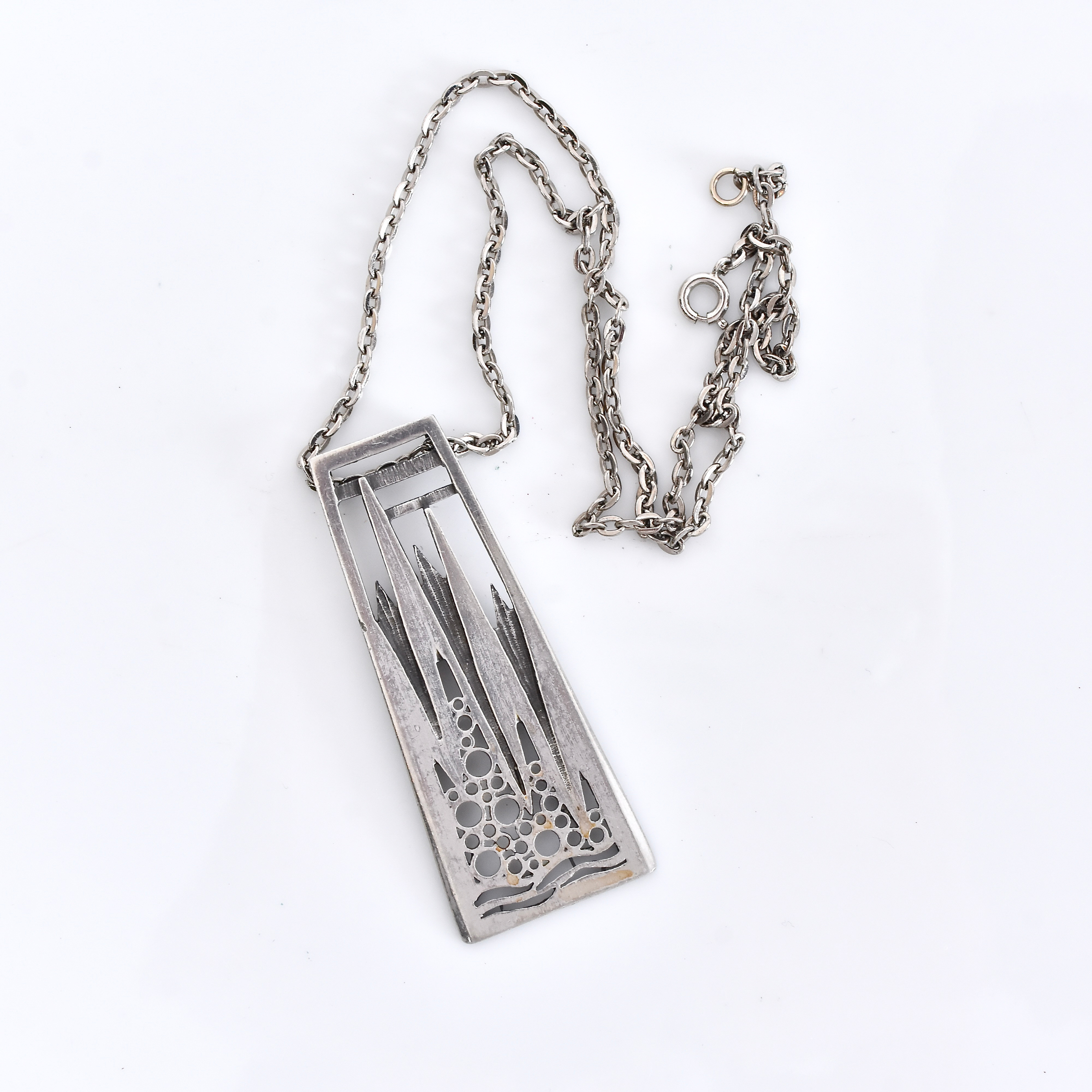 BROSCH, tenn, Skottland, 1950-60-tal, signerad Ceard Arran.