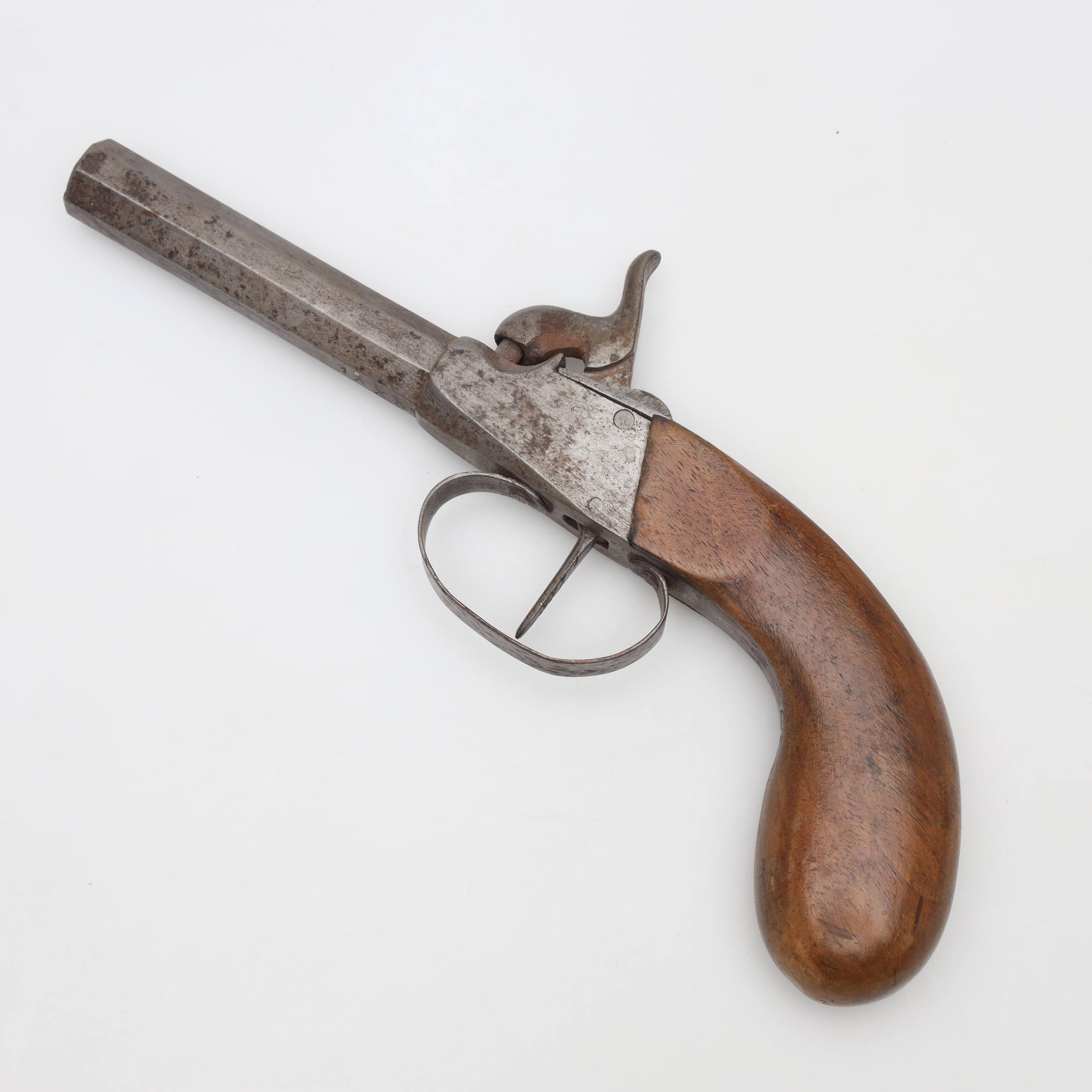 SLAGLÅSPISTOL, 1800-tal, enpipig.
