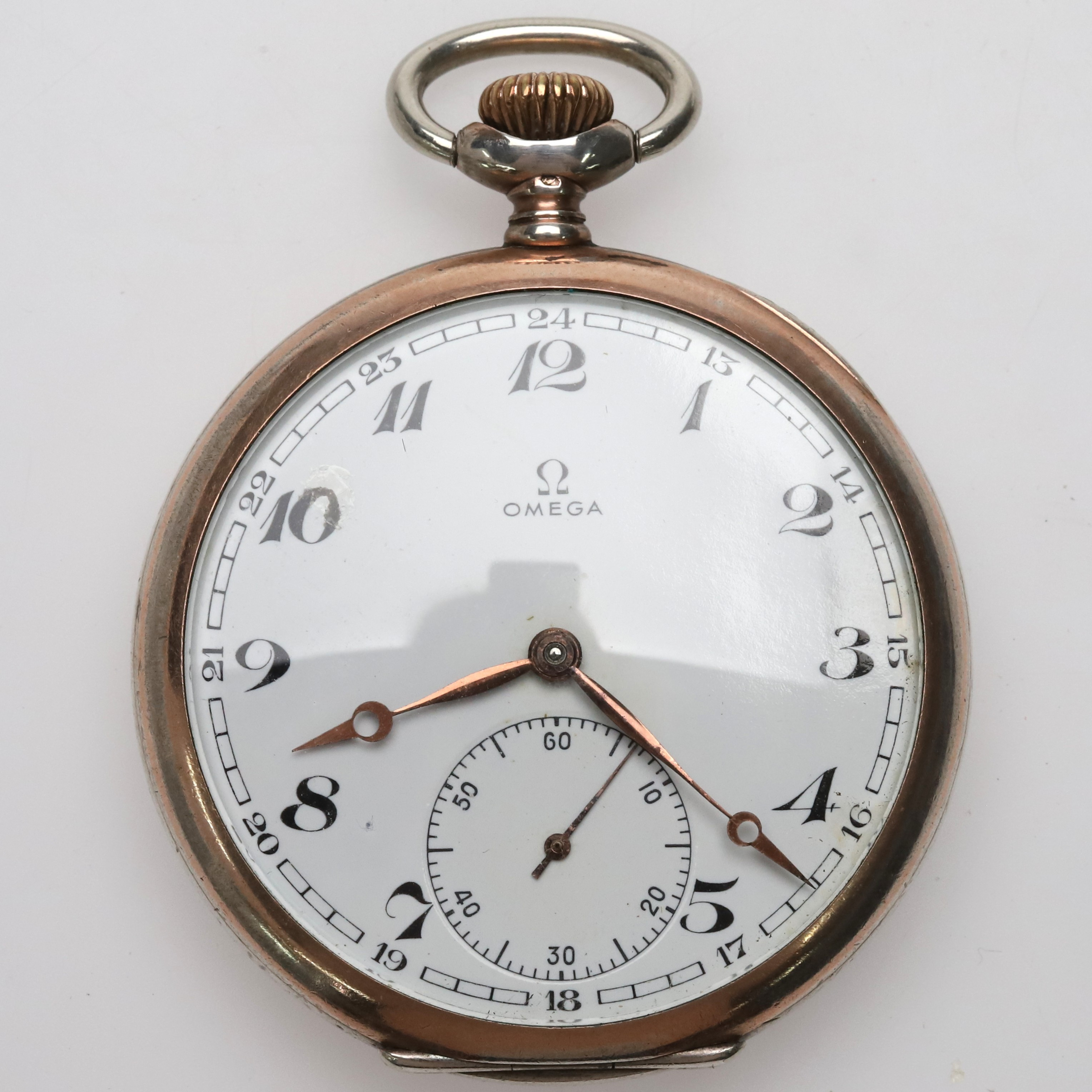 Fickur, Omega, silver, Ø 50 mm.