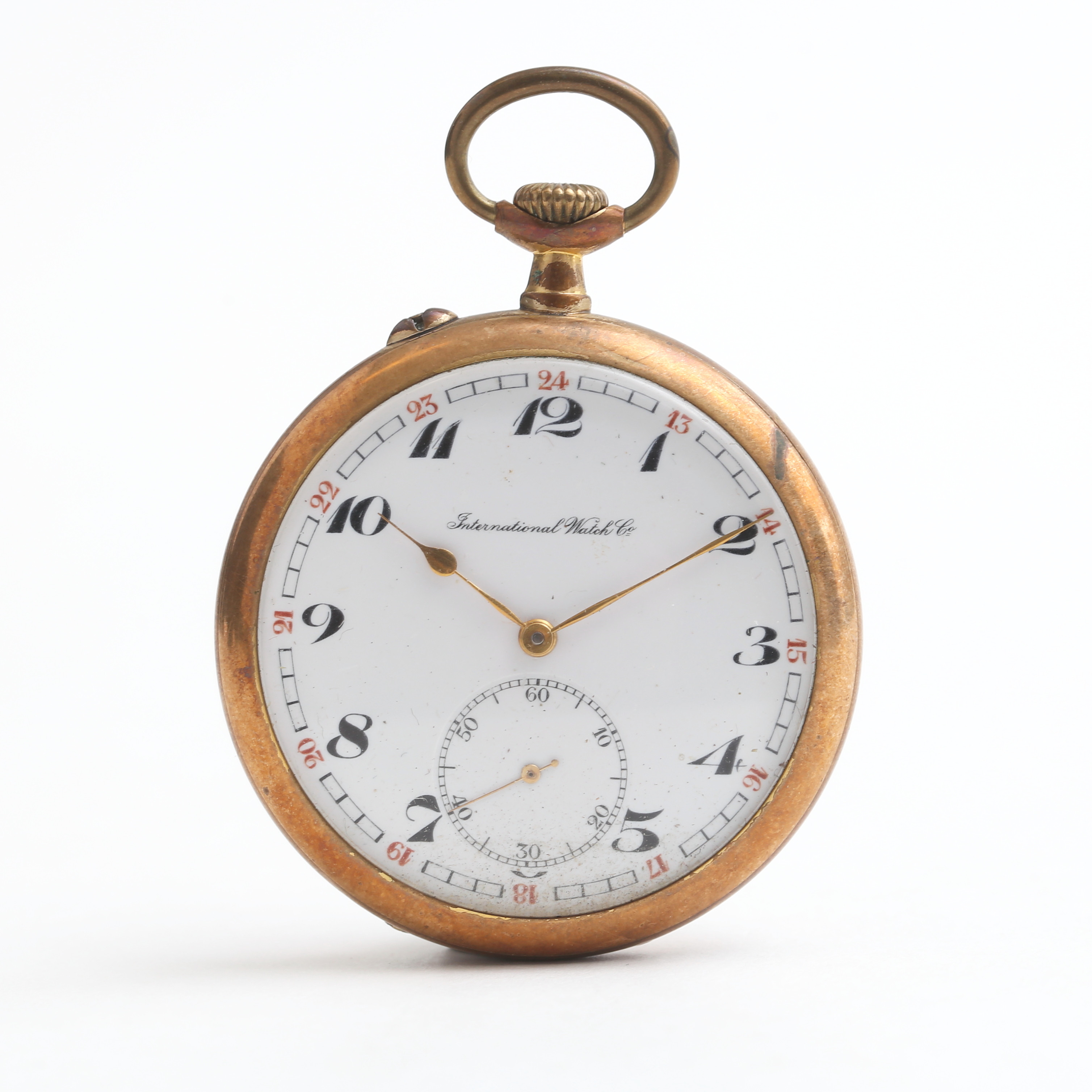 FICKUR, IWC, International Watch Company, doublé, 1900-talets första del.