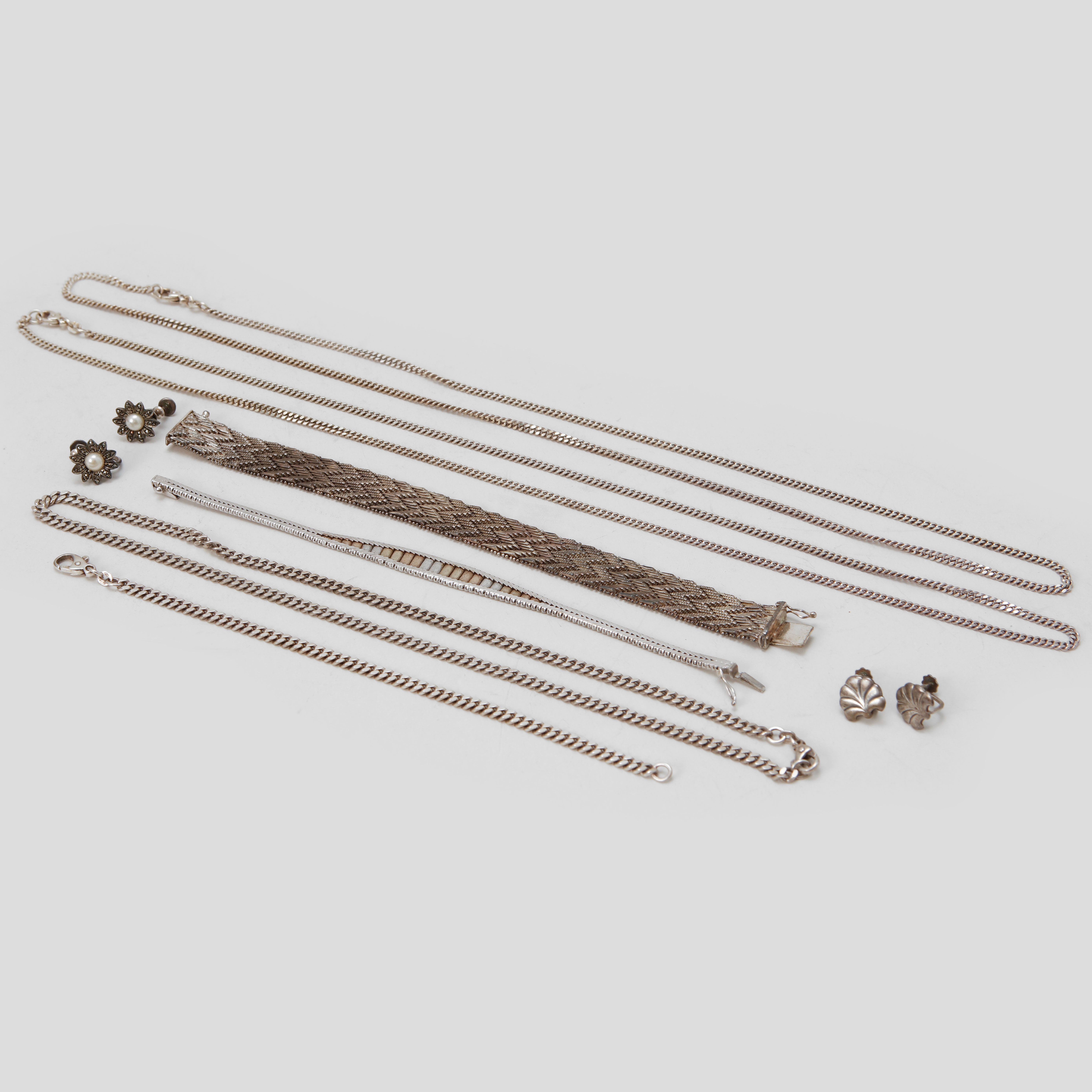 SMYCKEN, 8 st, silver, vikt ca 132 g.