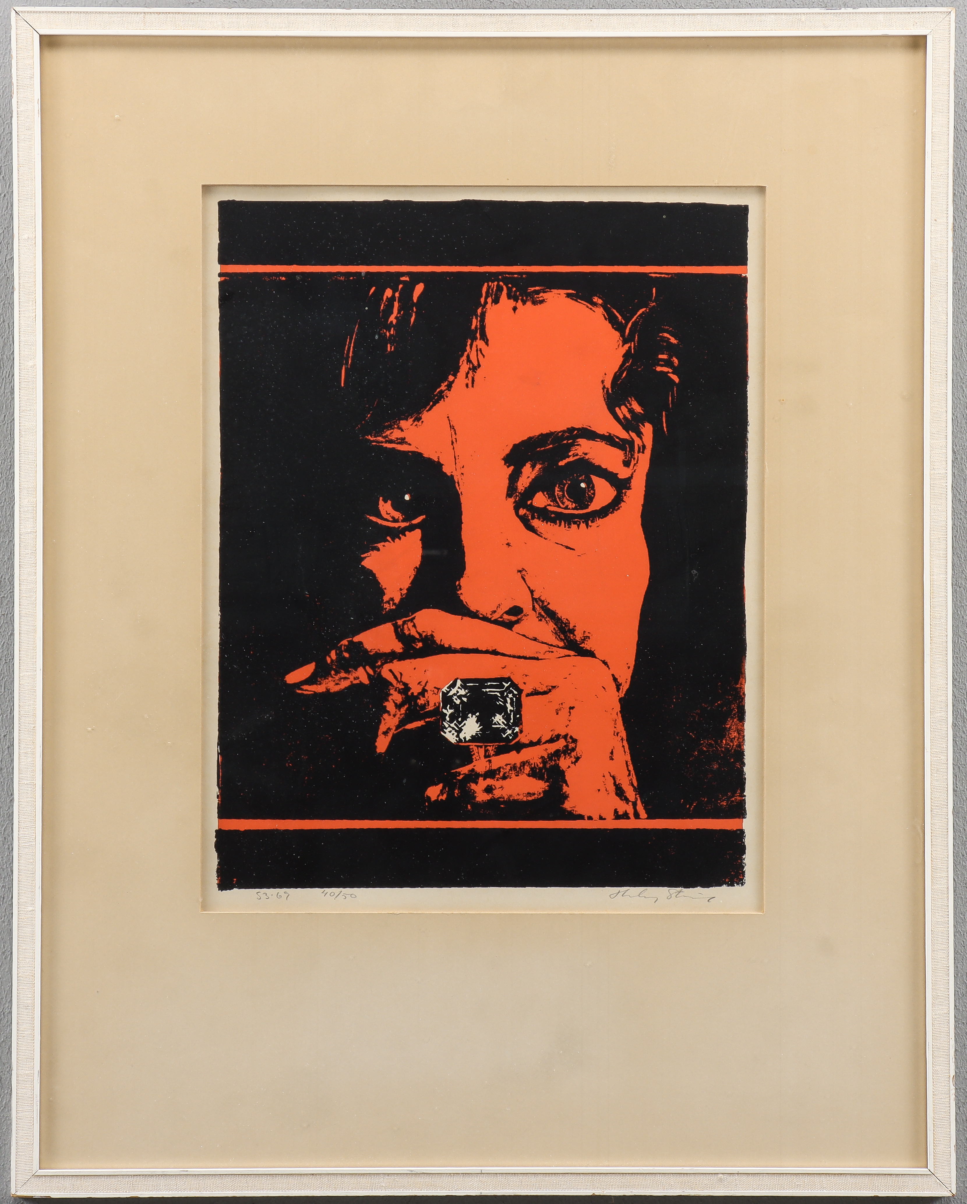 HARDY STRID. "Amerika" 1969.