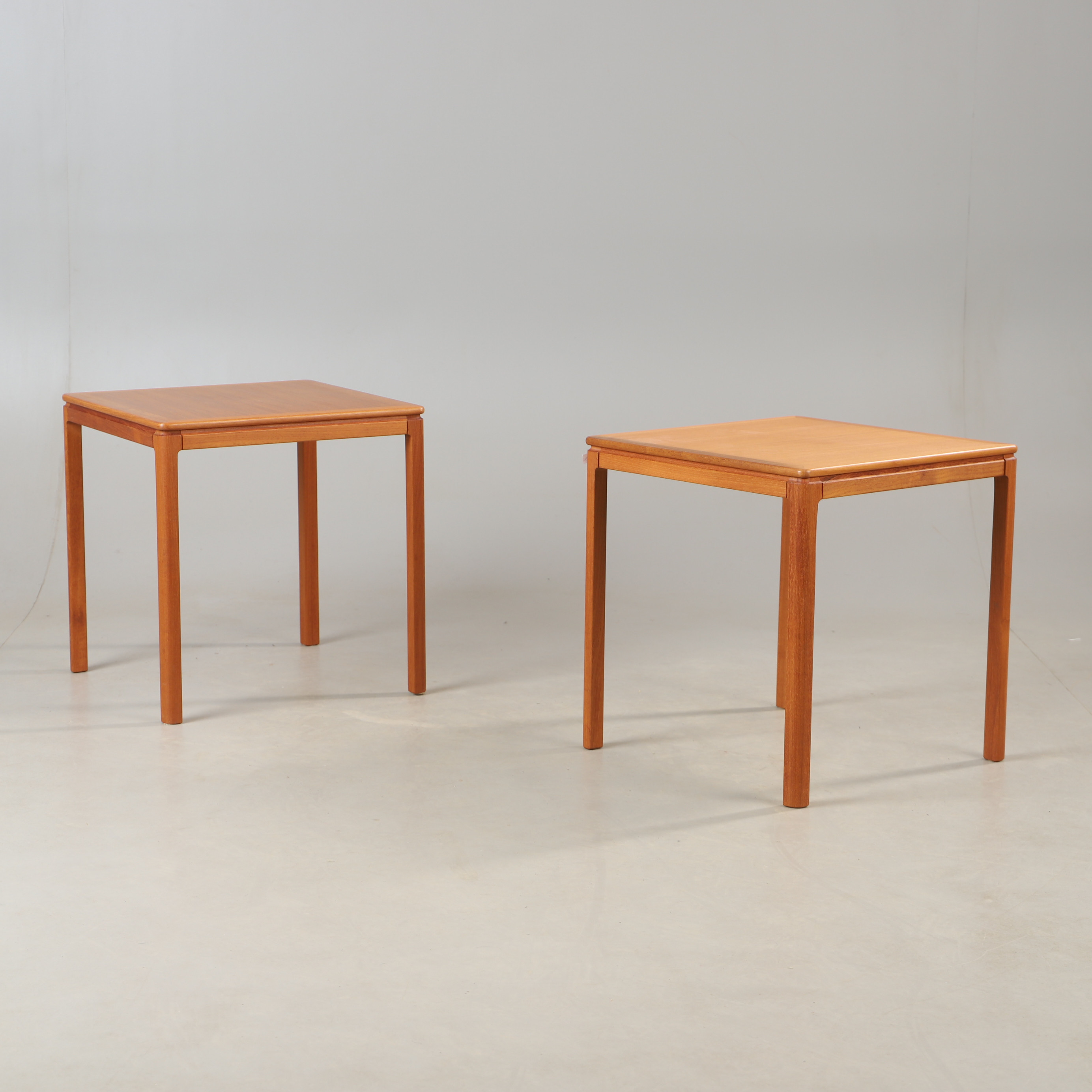 FOLKE OHLSSON, Sidobord, 1 par, "Florida", teak, Bra Bohag, Tingströms, 1900-talets mitt.