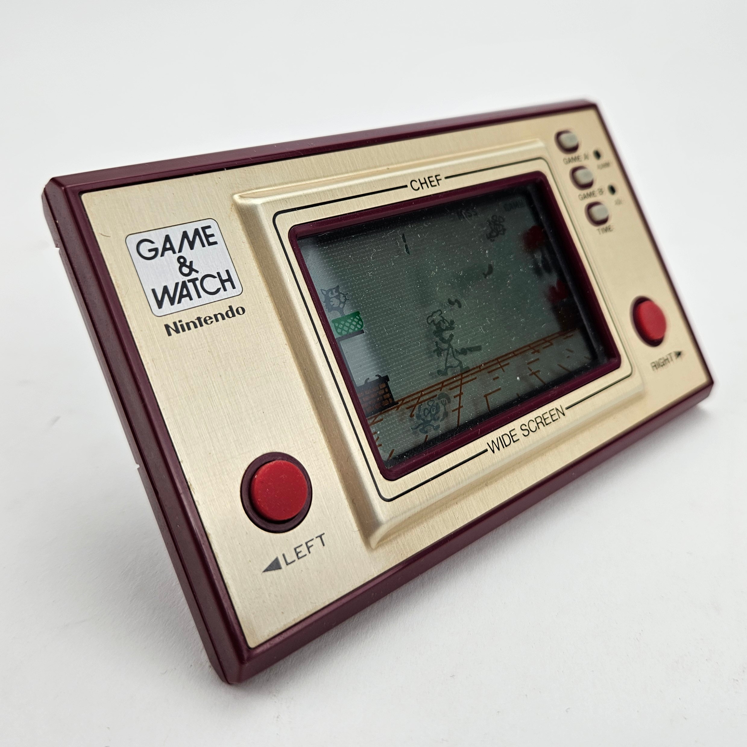 SPELKONSOL, Nintendo, "Chef", Game & Watch, Japan.
