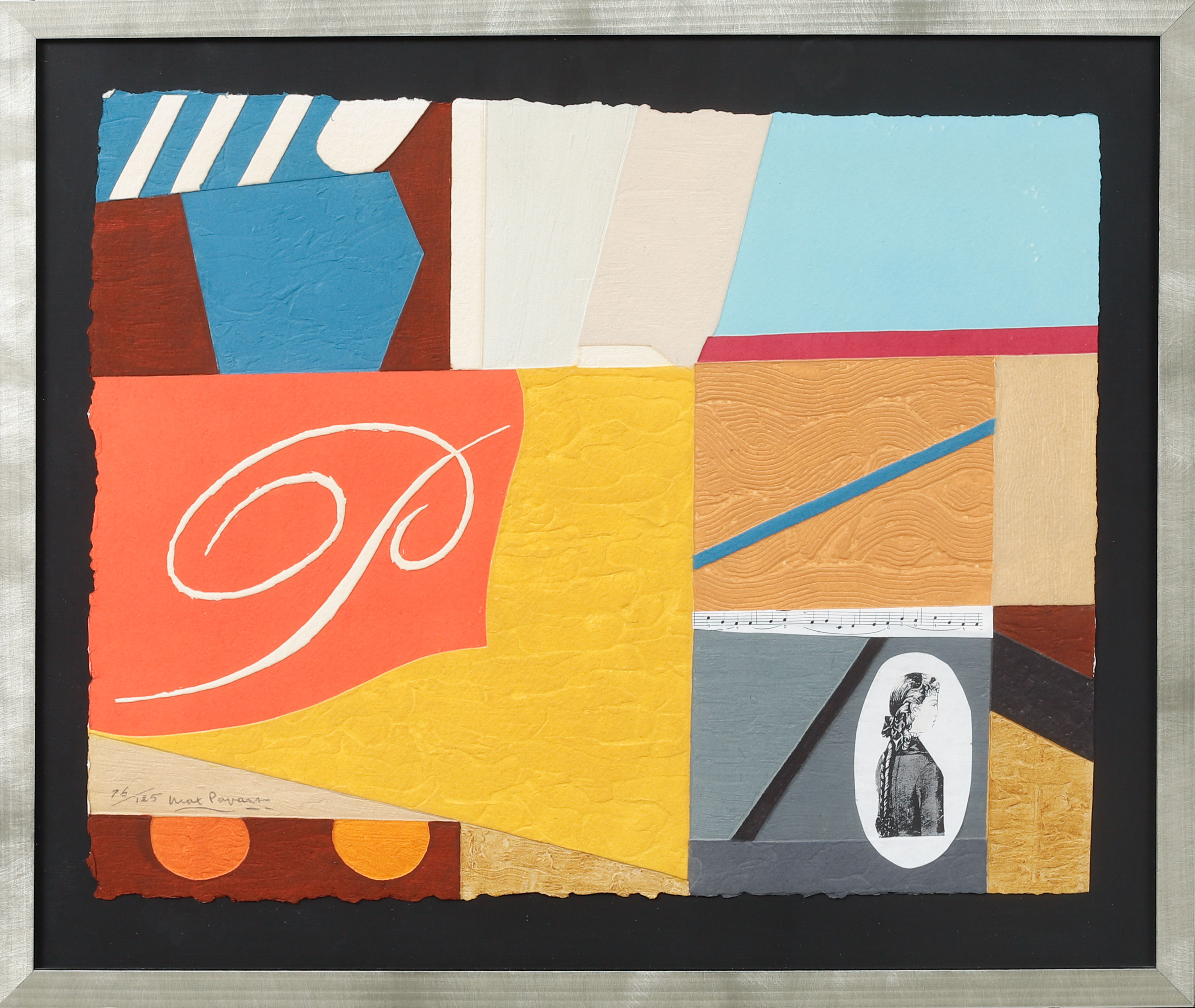 MAX PAPART. "Harmonie Intérieure", Carborundumetsning ur "Candide", signerad och numrerad 76/125.